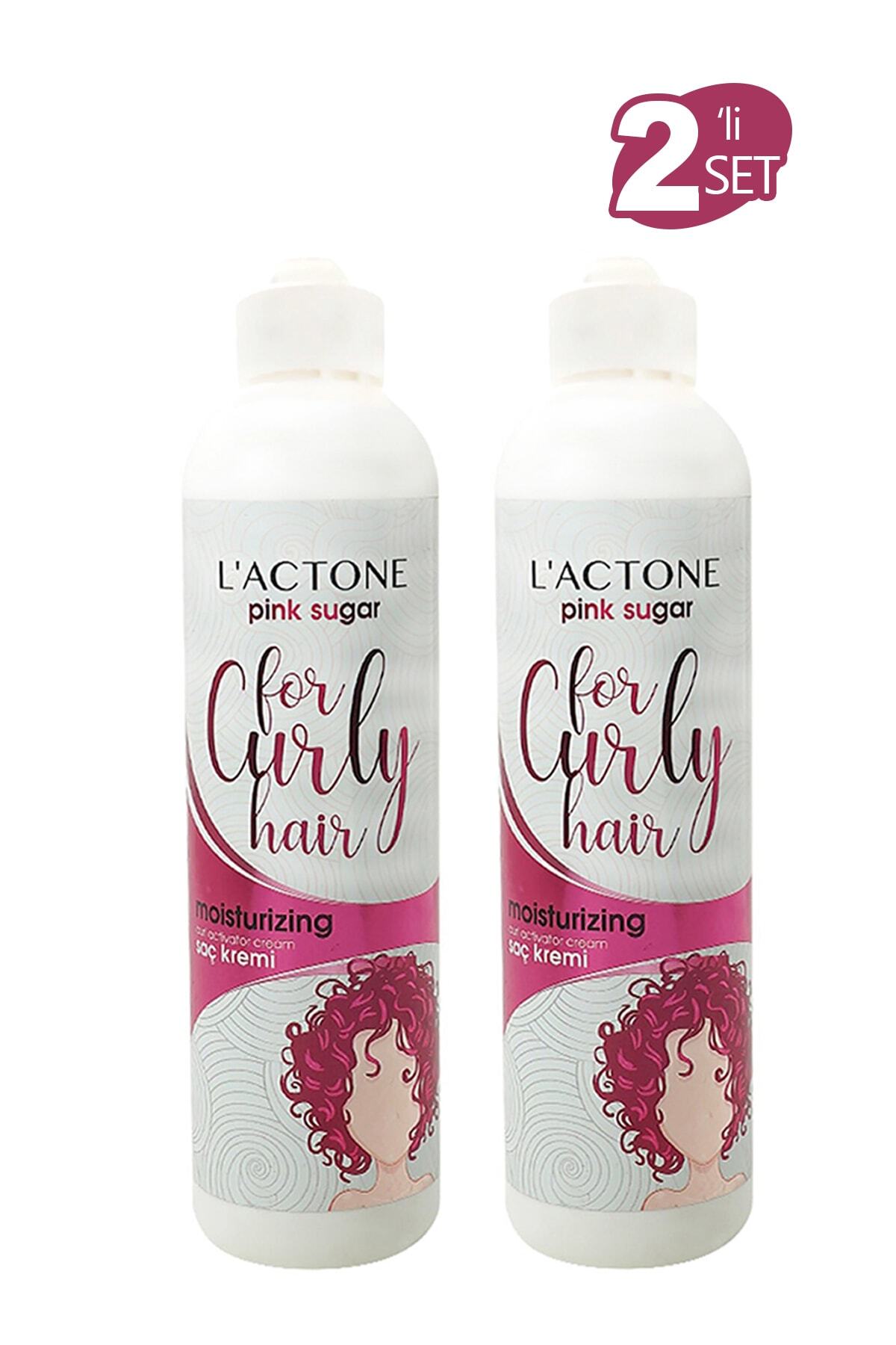 L'ACTONE 2'li Kıvırcık Saç Için Pink Sugar Aktivatör Krem 400 Ml