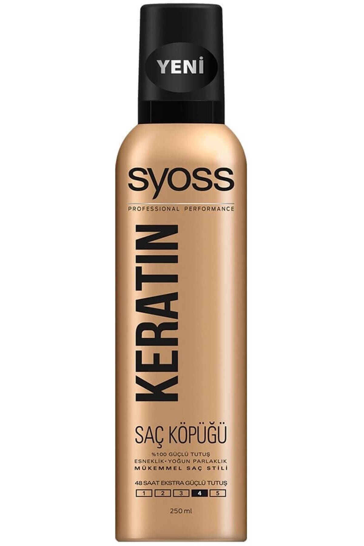 Syoss Keratin Saç Köpüğü 250 ml  Saç Köpüğü