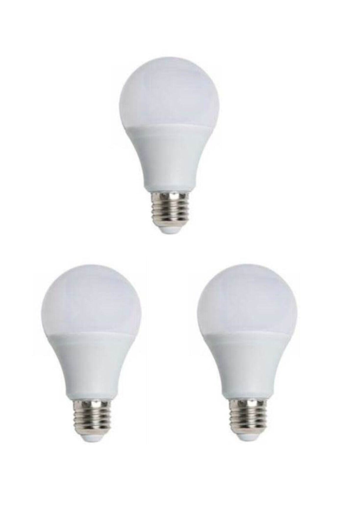 Cata -4277- 9watt Led Ampul E-27 Duylu Beyaz 3 Adet