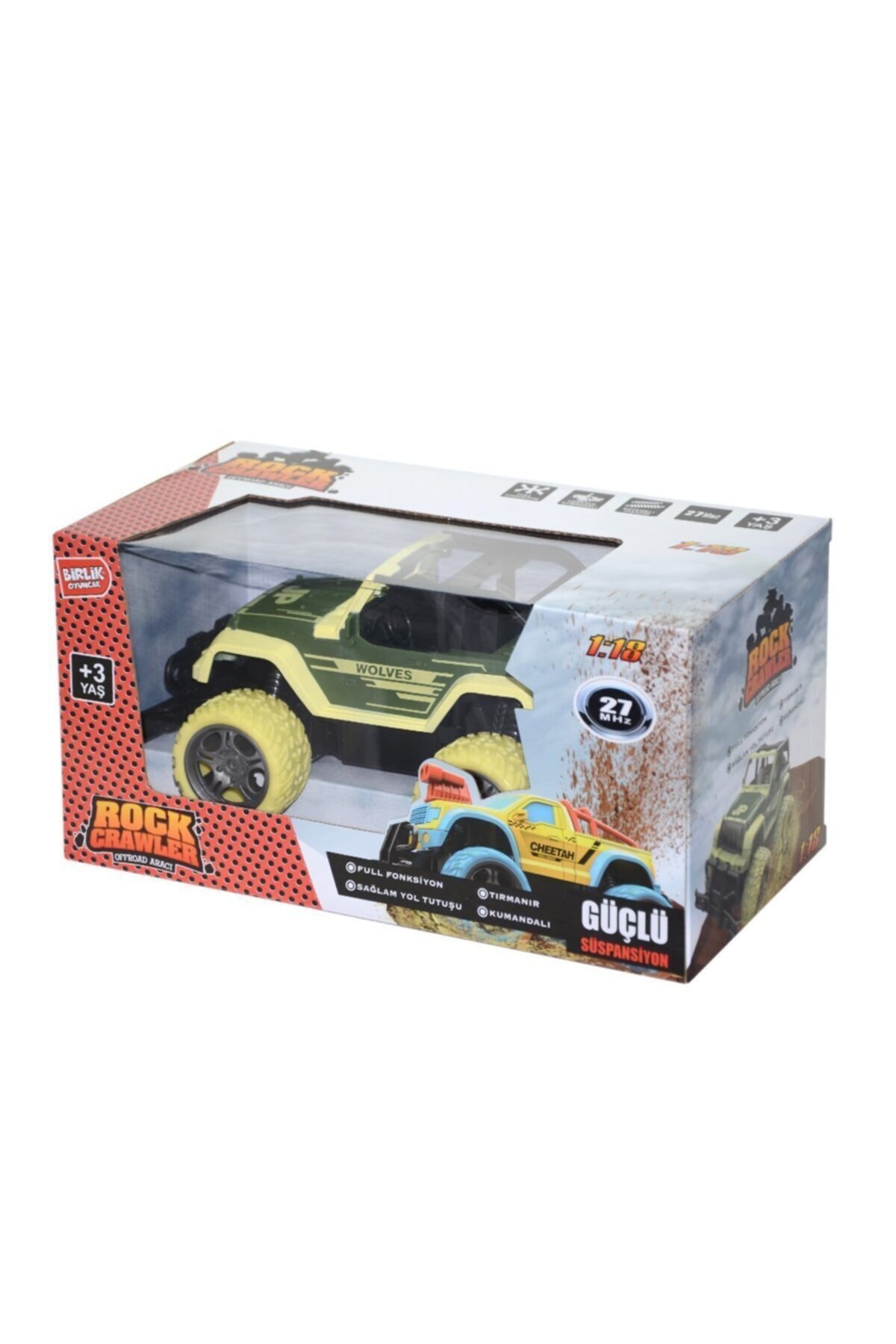 BİRLİK TOYS Uj-y186 B 1:18 Uzaktan Kumandalı Safari Jeep
