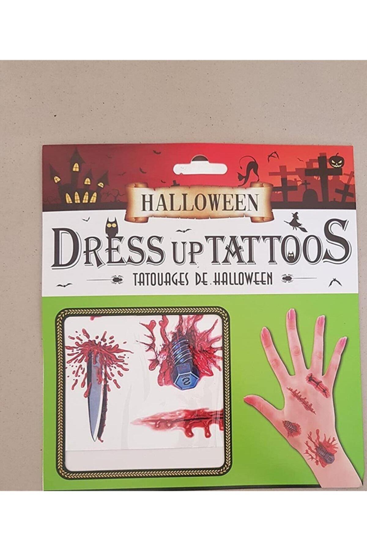Samur Marka: Halloween Geçici Dövme Vidalı Model Kategori: Geçici Dövme