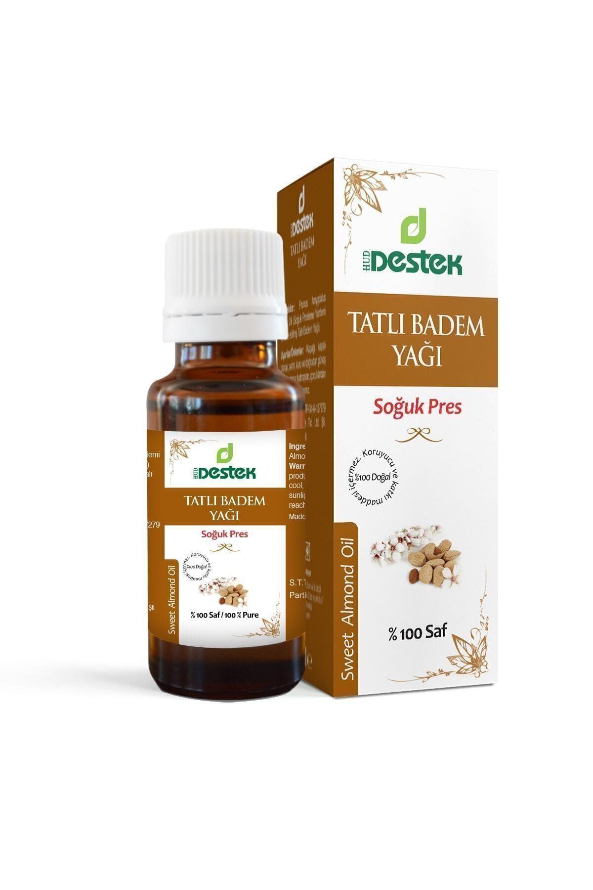 Destek Tatlı Badem Yağı (SOĞUK PRES) 50 ml