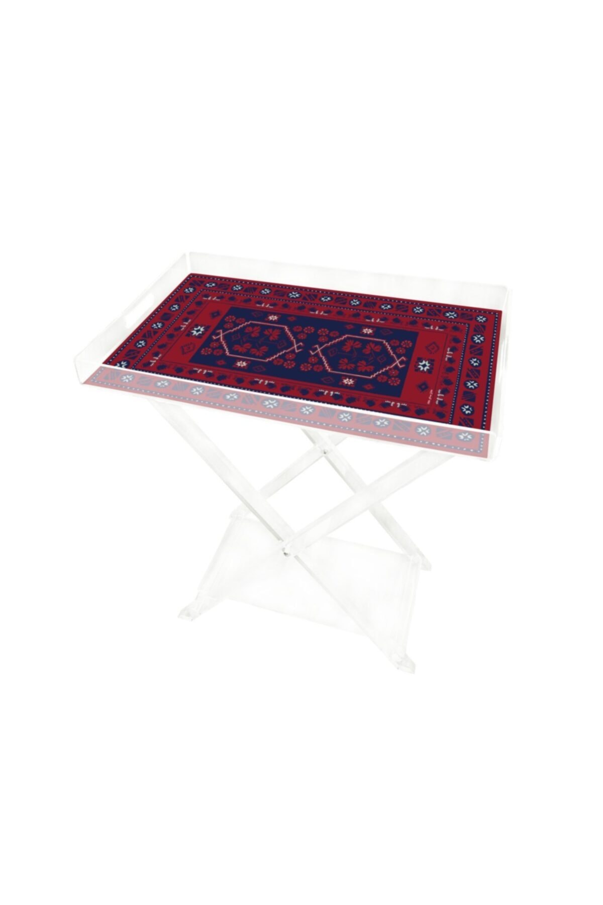 VİTELLİ Yağcıbedir Collection 60x40 Pleksi Sehpa
