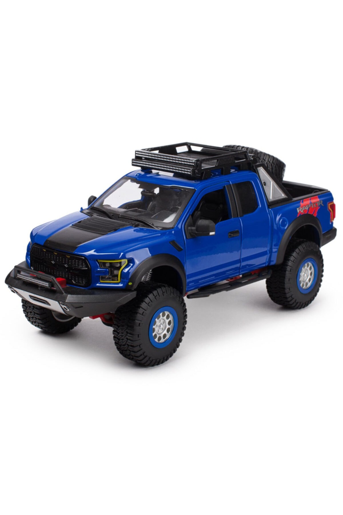Maisto 1/24 2017 Model F. F-150 Raptor Mavi