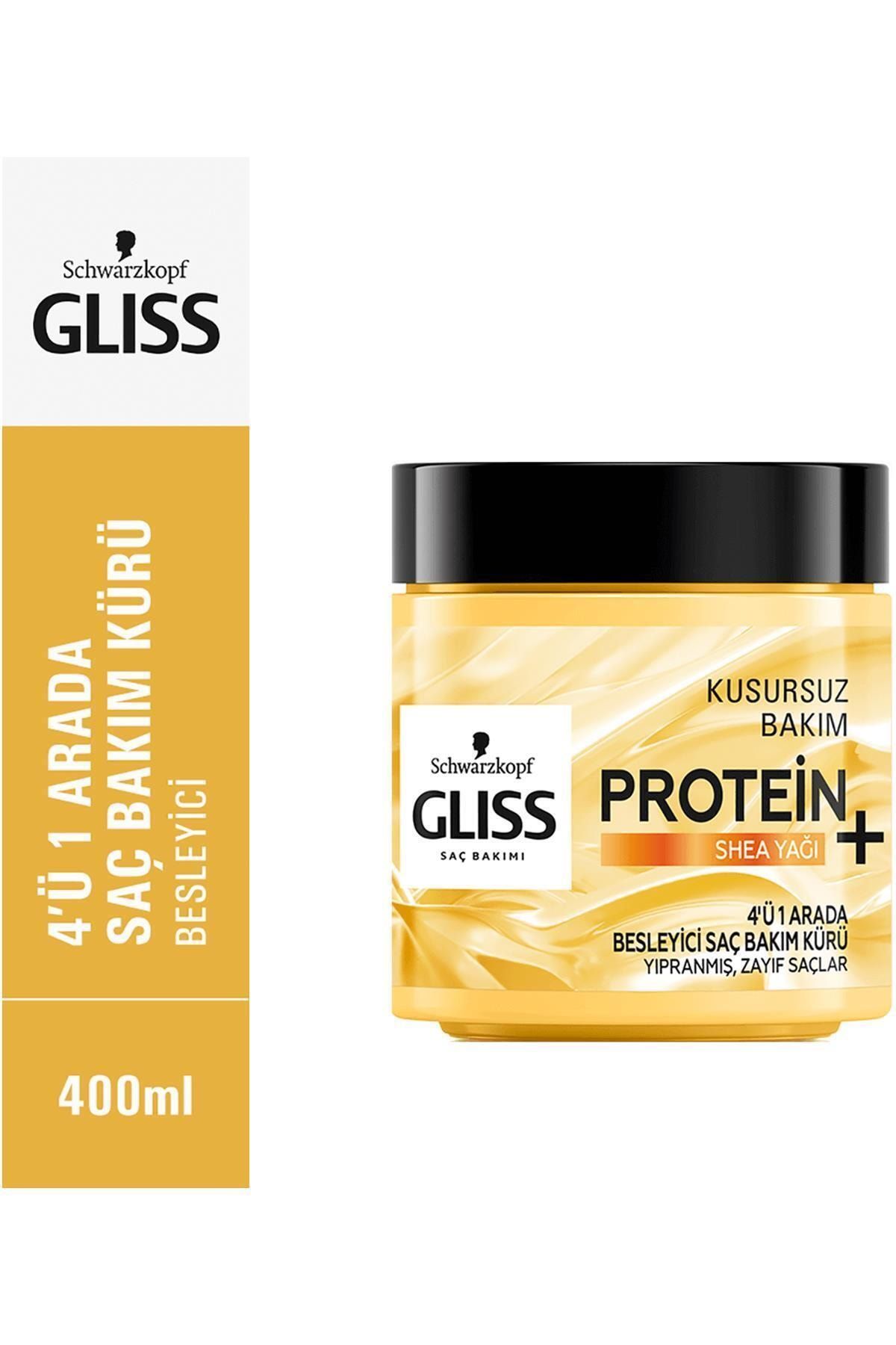 Gliss 4'ü 1 Arada Besleyici Saç Bakım Kürü 400 Ml
