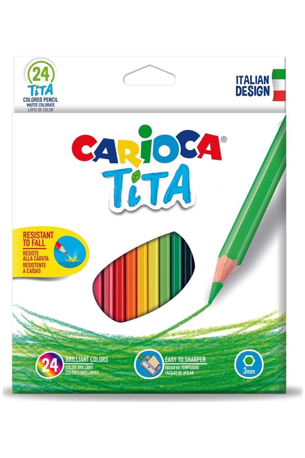 CARIOCA Tita 24 Renk Kuru Boya Kalemi