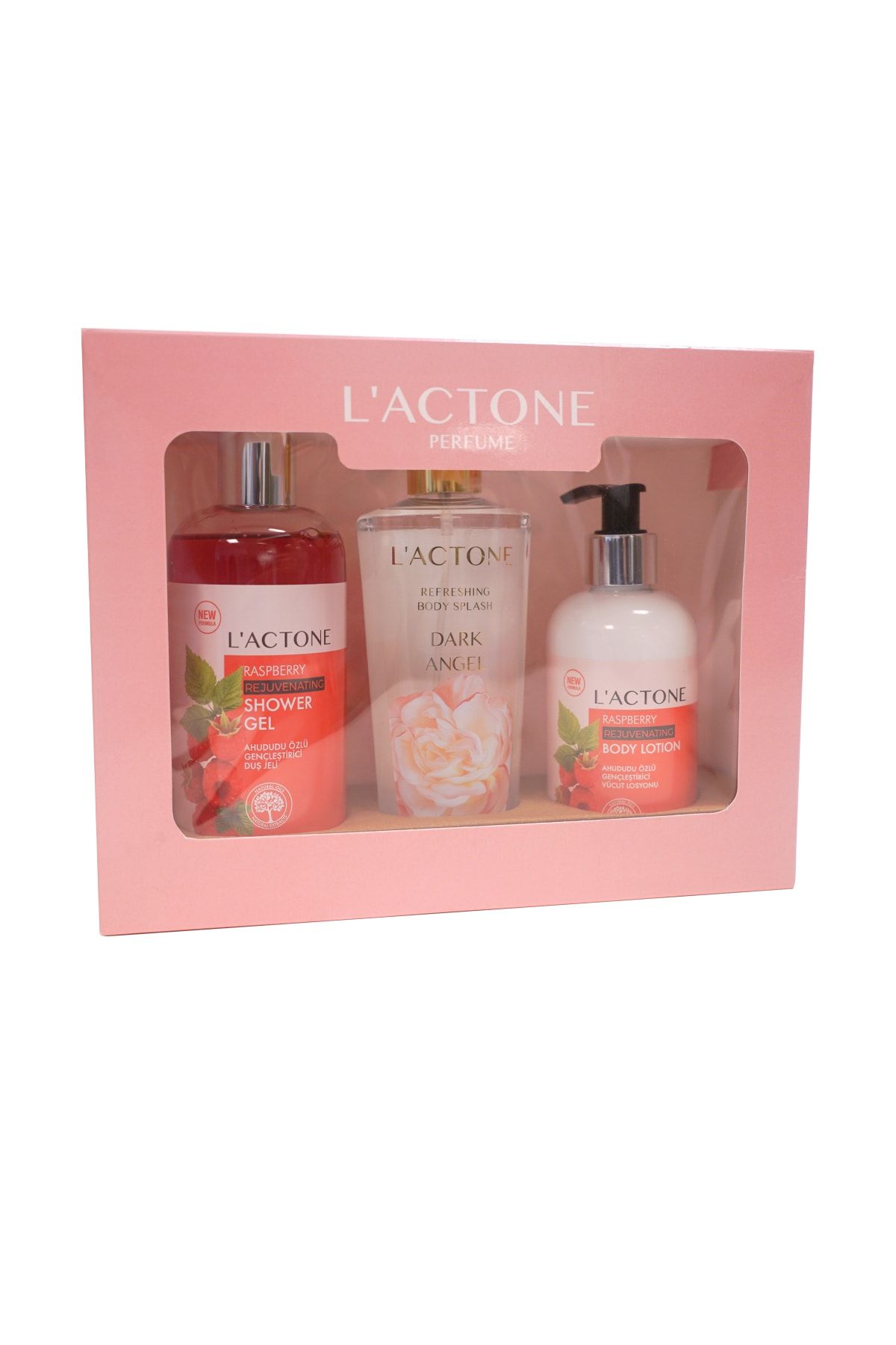L'ACTONE Dark Angel Body Splash Body Lotion Shower Gel