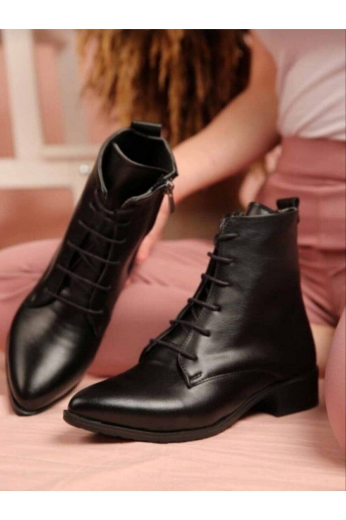 Just Shoes Siyah Kadın Bot JS-415-1