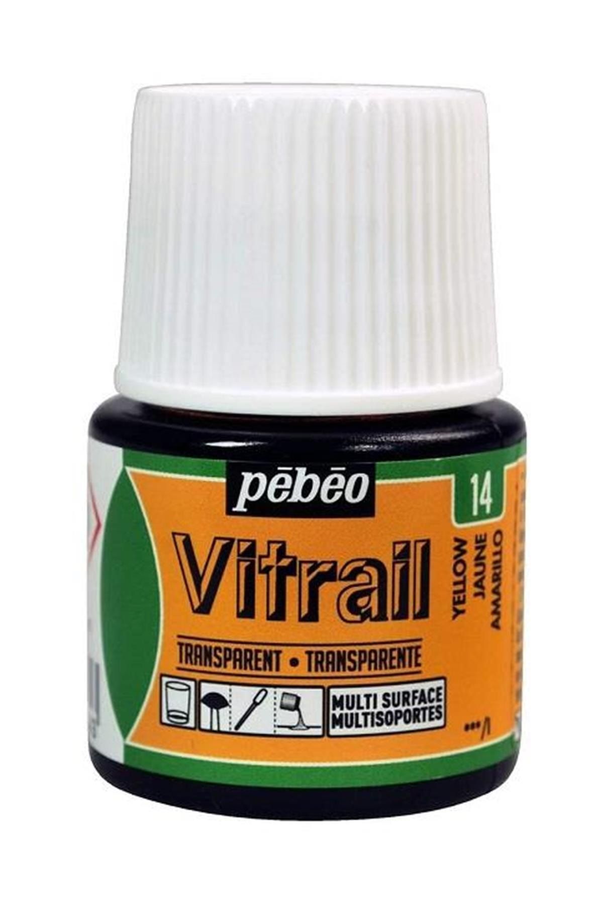Pebeo 050/14 Cam Boyası Vitrail 45 Ml.şişe