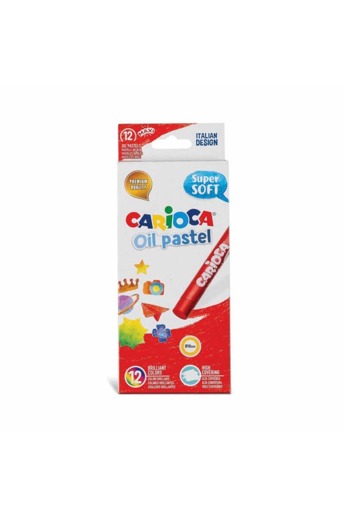 CARIOCA Marka: Carioca 12 Renk Süper Yumuşak Pastel Boya 43277