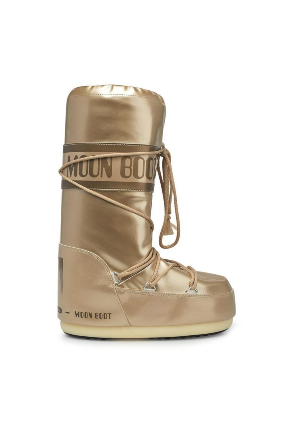 MOON BOOT Vinile Met Kadın Kar Botu Gold 14021400