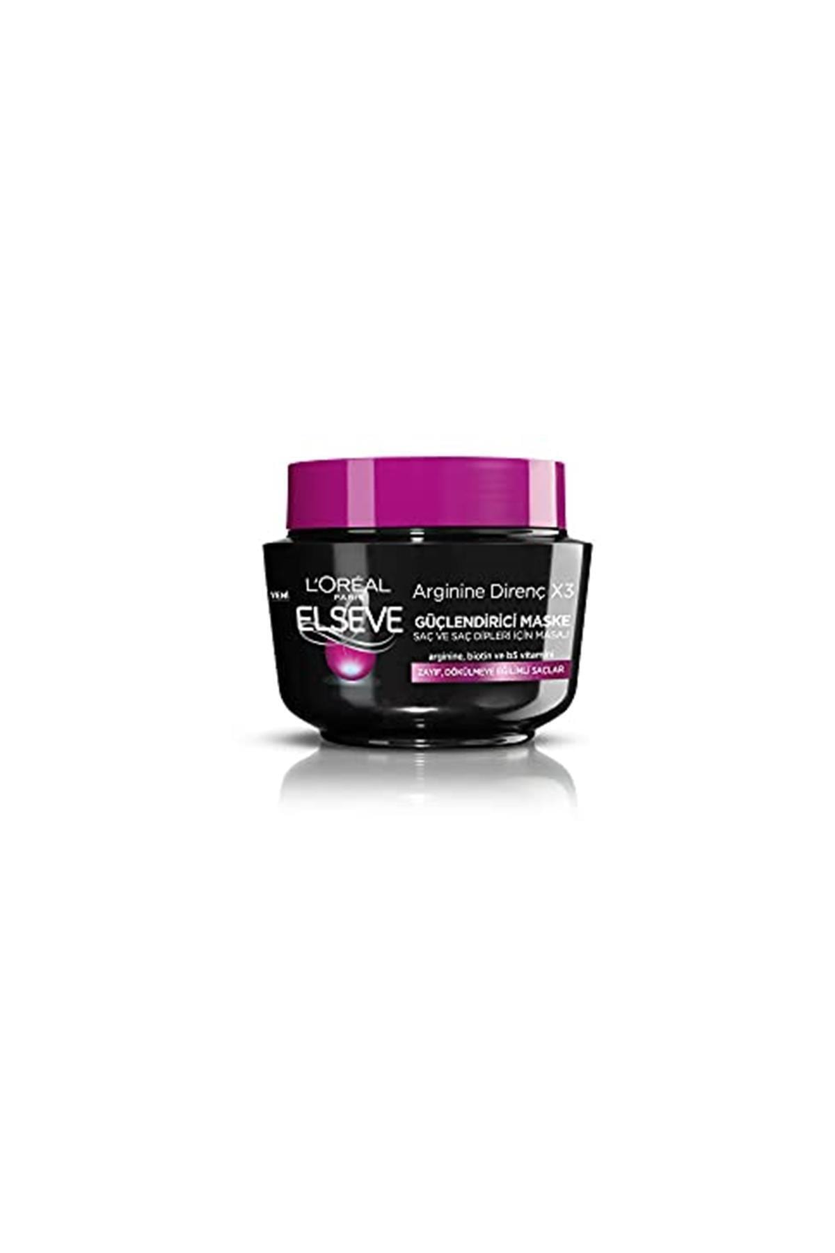 ELSEVE Marka: L'oréal Paris Arginine Direnç X3 Dökülme Karşıtı Maske, 300 Ml Kategori: Saç Maskesi