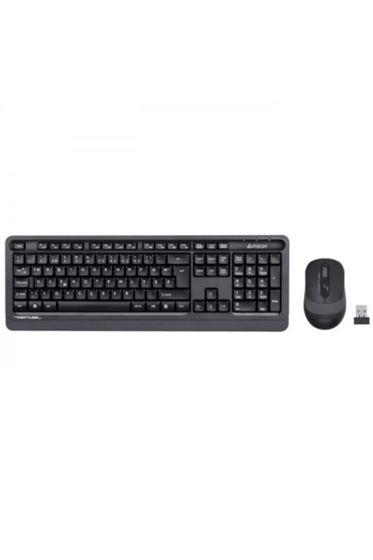 A4 Tech Fg1010 Gri Fstyler Türkçe (f) 2,4ghz Kablosuz Klavye Mouse Set
