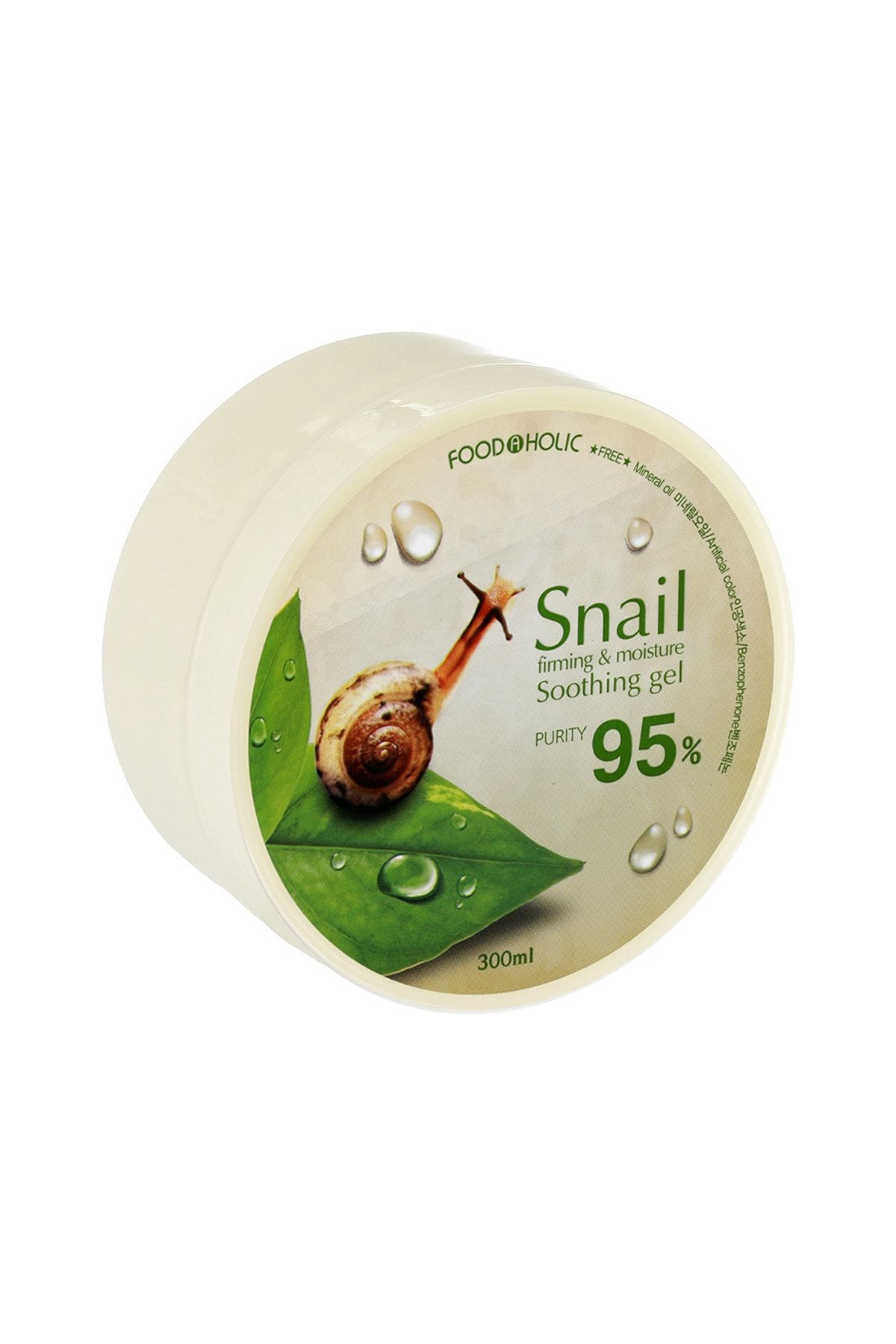 FOODAHOLIC Saf Organik Salyangoz Özü - Snail Kore Moisture Soothing Jel
