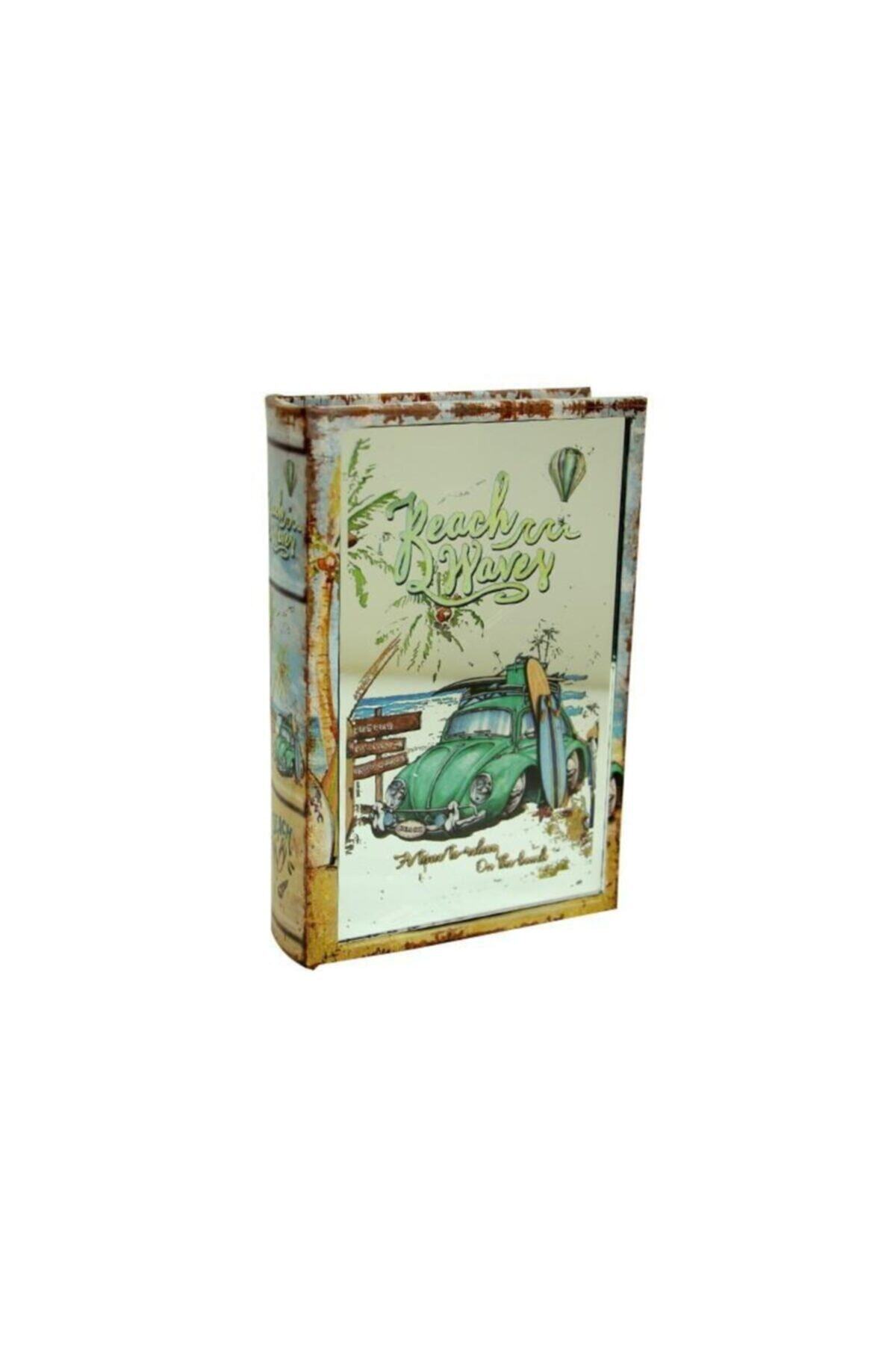 ASVASHOP Kutu Kitap Aynalı Wosvos Dekoratif Hediyelik