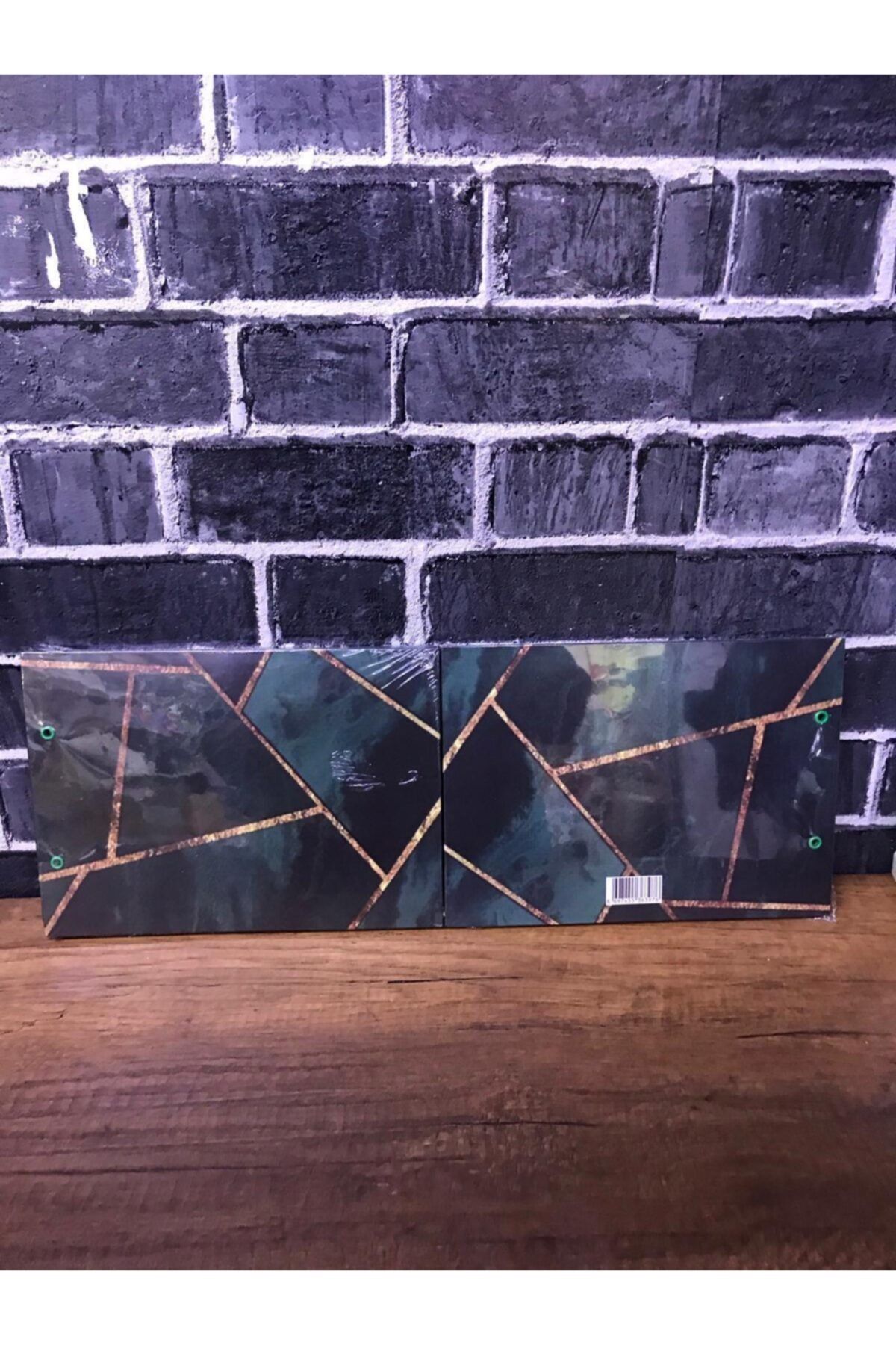 ASVASHOP Geometrik Desenli Anı Albümü Dekoratif Hediyelik