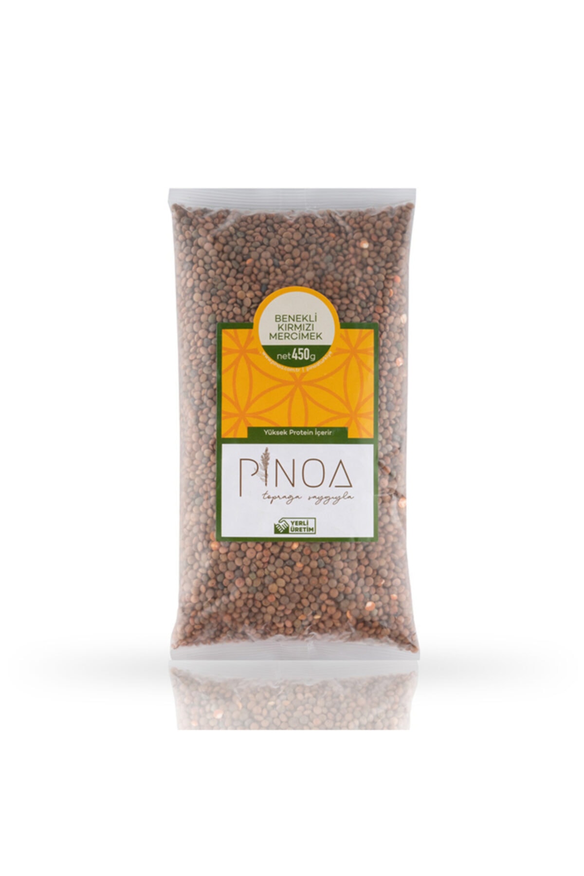 PİNOA Benekli Kırmızı Mercimek 450gr