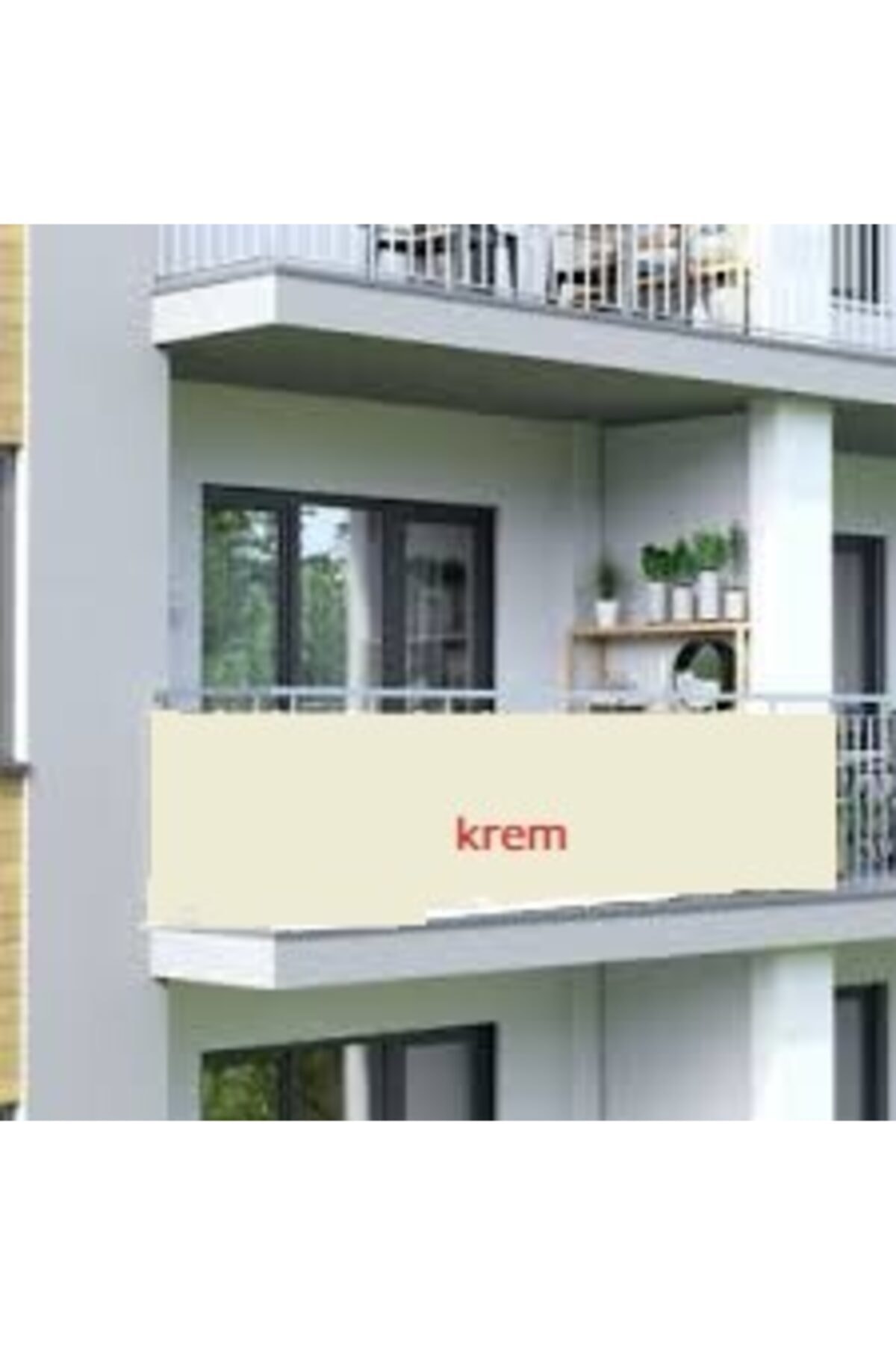 branda 8x70 Balkon Korkuluk Sı