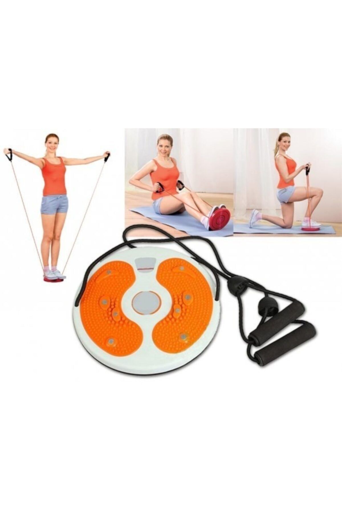 OZCMAX Bel Inceltici Spor Aleti Waist Twisting Disc