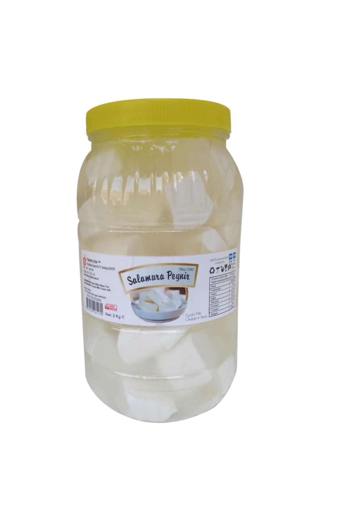 HİLALSHOP Salamura Beyaz Peynir Keçi Sütü 2 Kg