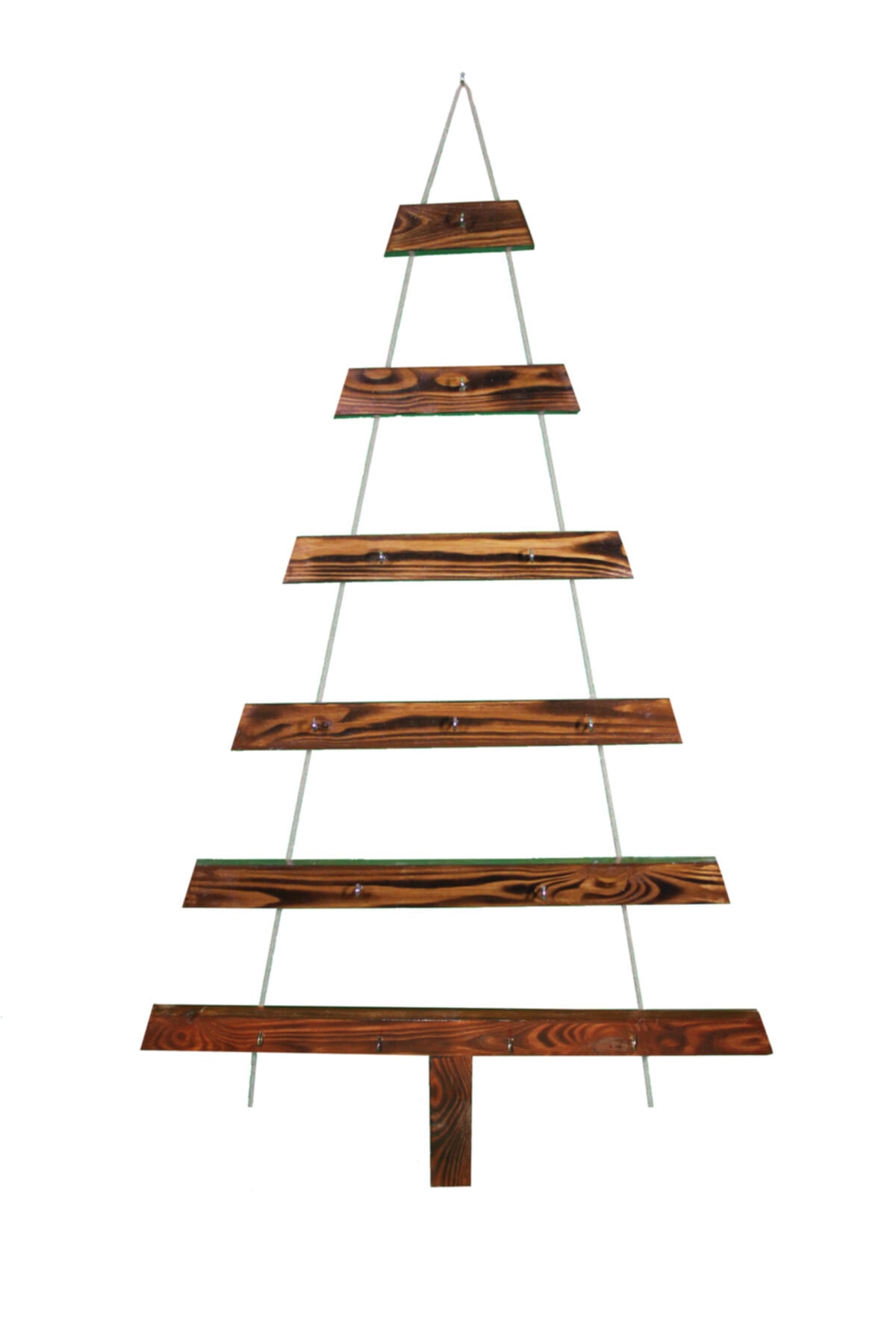 Juge Design Ahşap Çam Ağacı Dekoratif Yeni Yıl Yılbaşı Ağacı 110cm