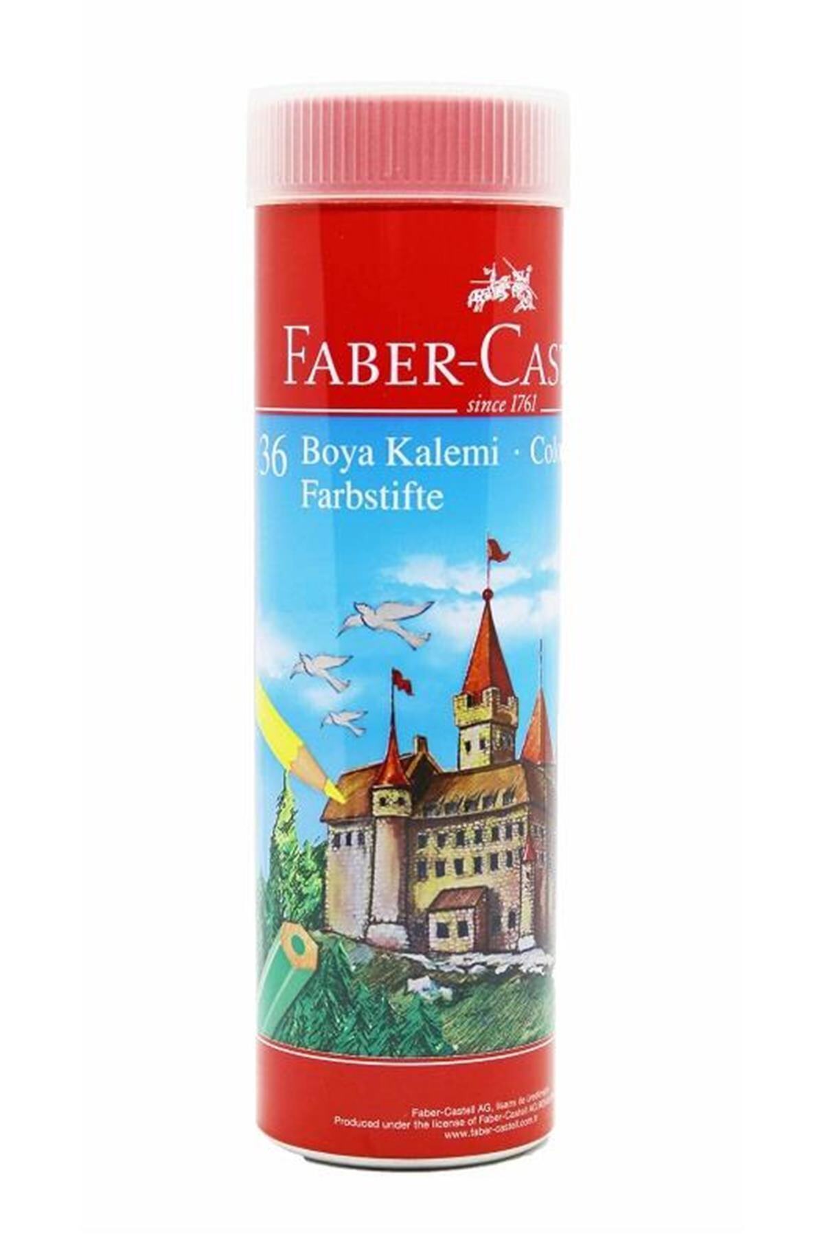 Faber Castell Marka: 36 Renk Metal Tüp Kuru Boya Kalemi 3115060