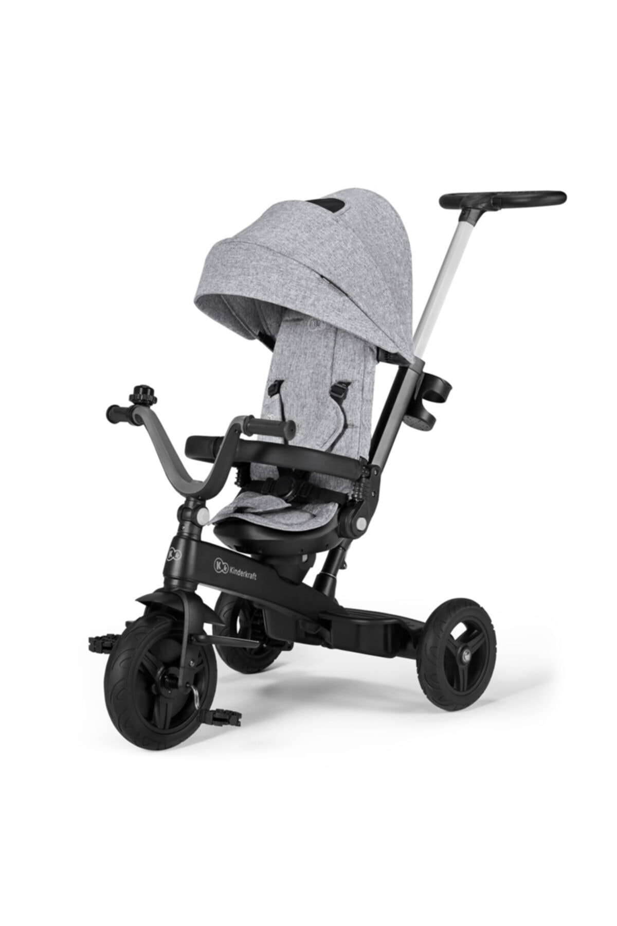 Kinderkraft Twıpper Üç Tekerlekli Bisiklet Grey