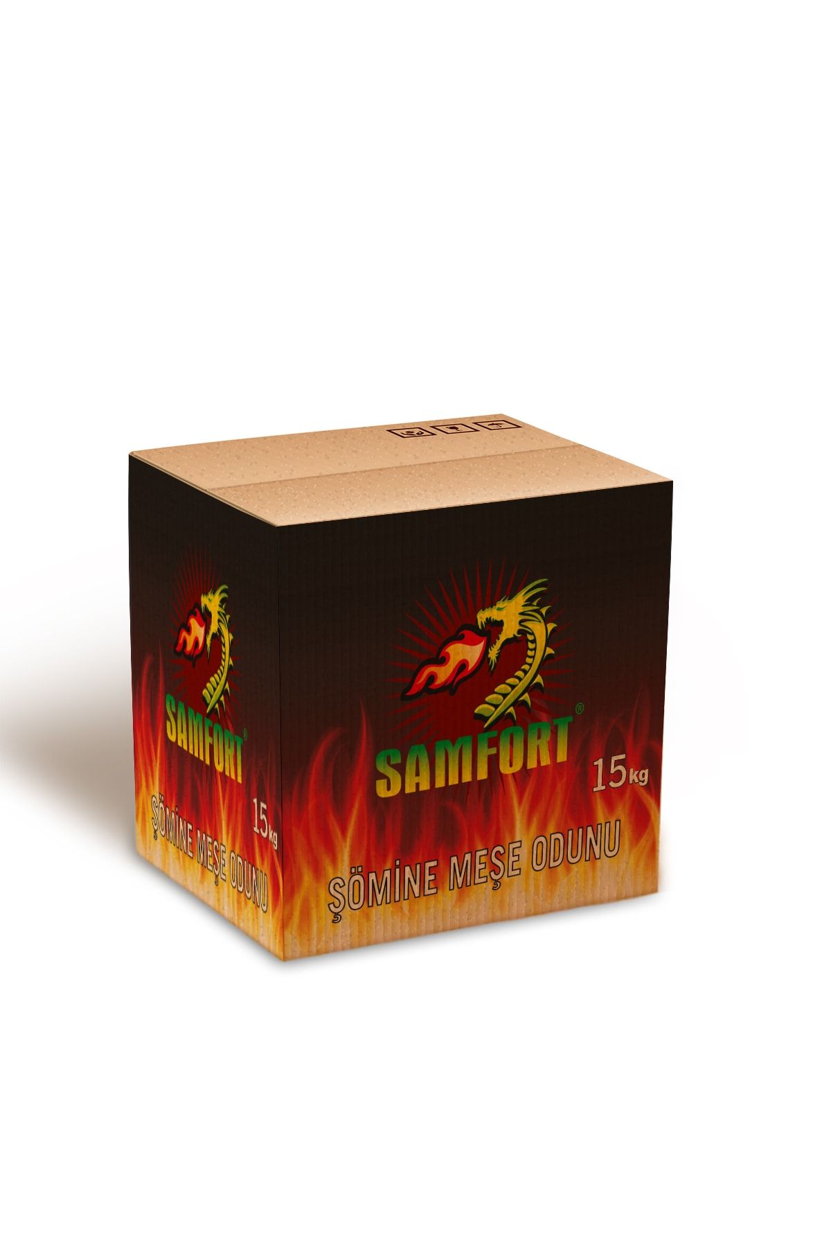 SAMFORT 15 Kg. Meşe Şömine Odunu