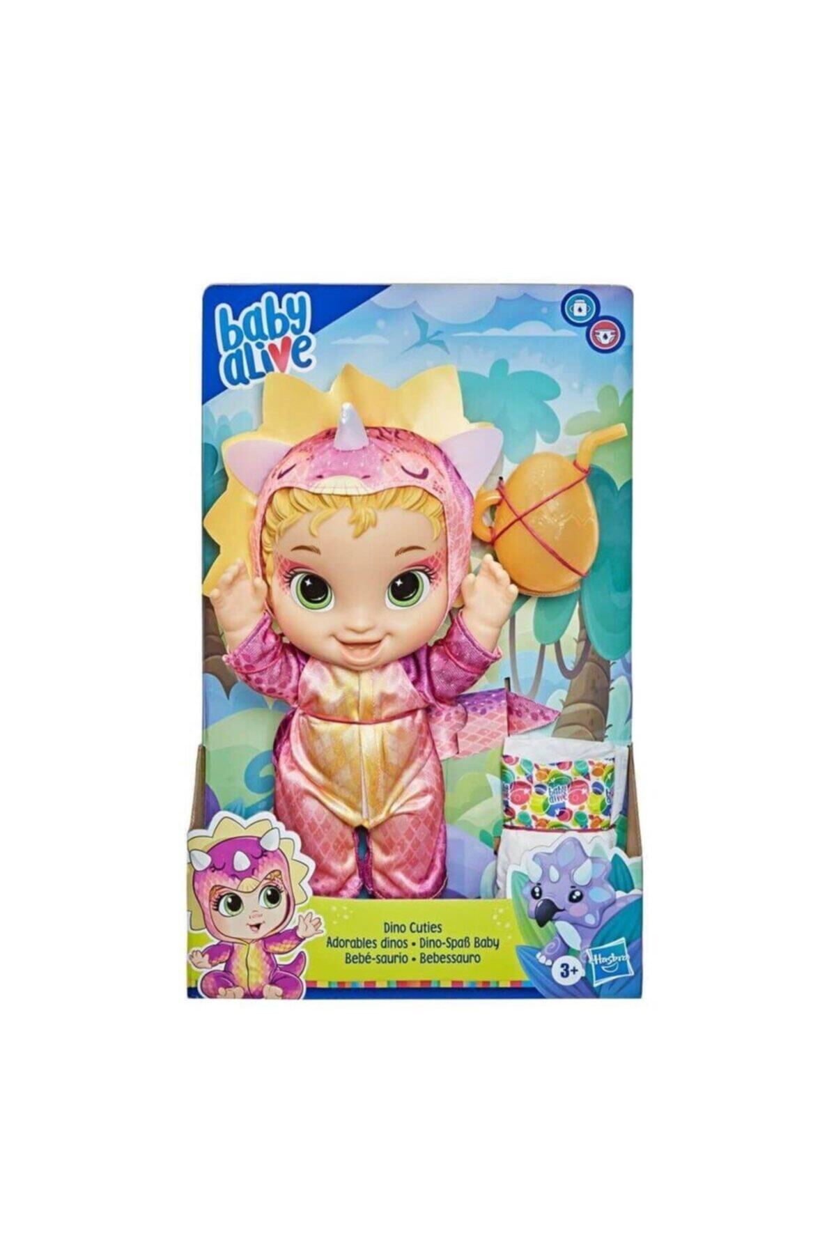 FLY BAZAAR Marka: Brctoptan F0933 Baby Alive Dino Cuties Sarışın Bebessauro, Triceratops Kategori: Pedallı Araç