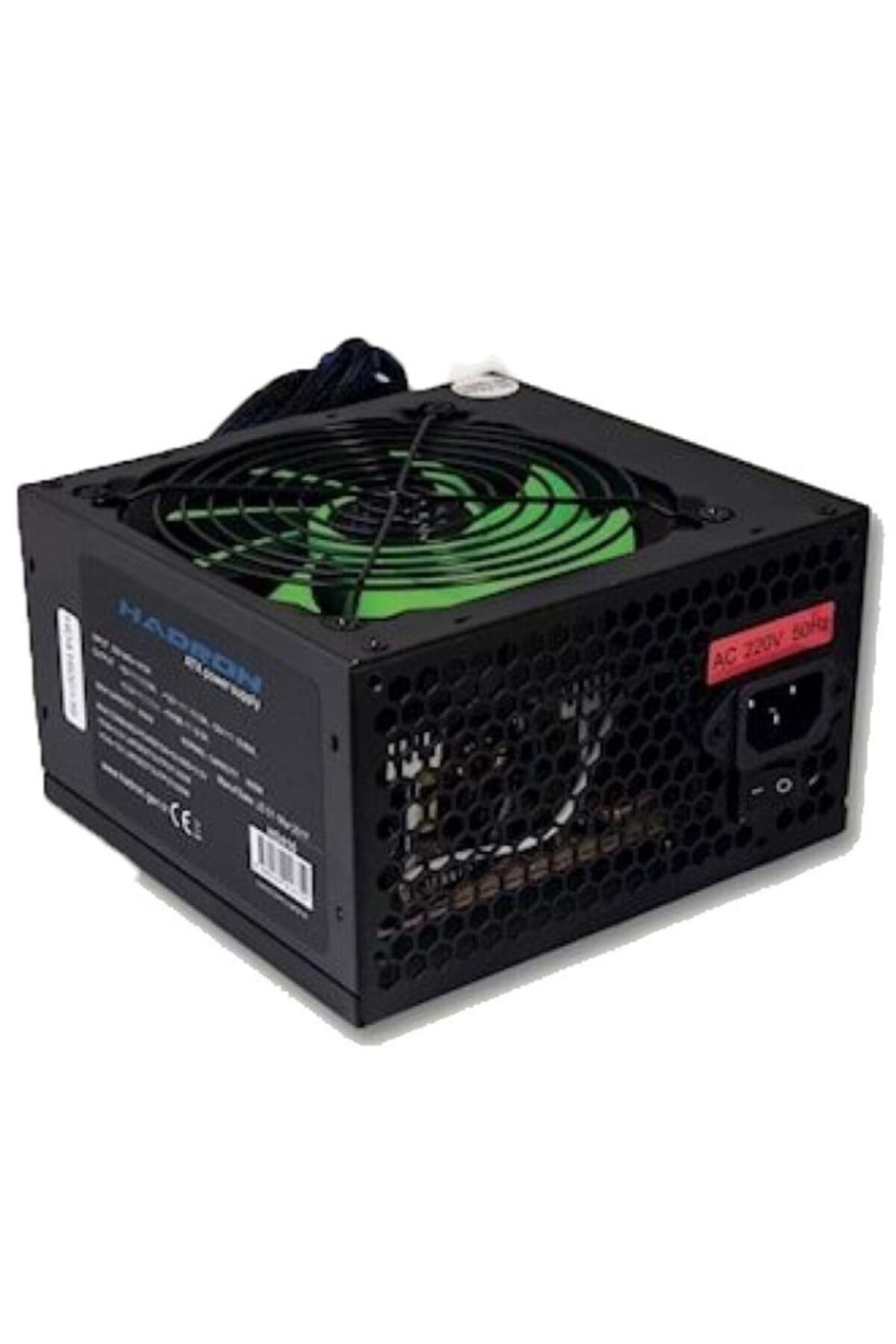 HADRON Hd413 600w Power Supply 12cm Geniş Fan Güç Kaynağı