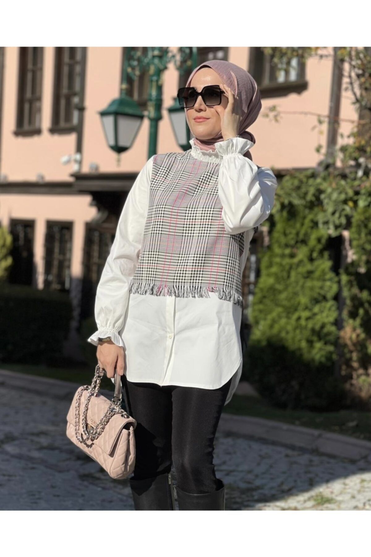 mişa design Ekose Gömlek