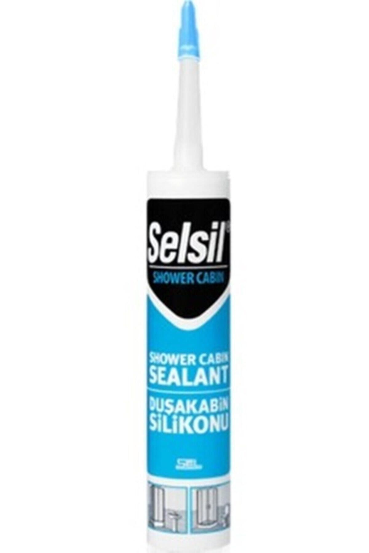 Selsil Duşakabin Silikonu 310 ml  Beyaz