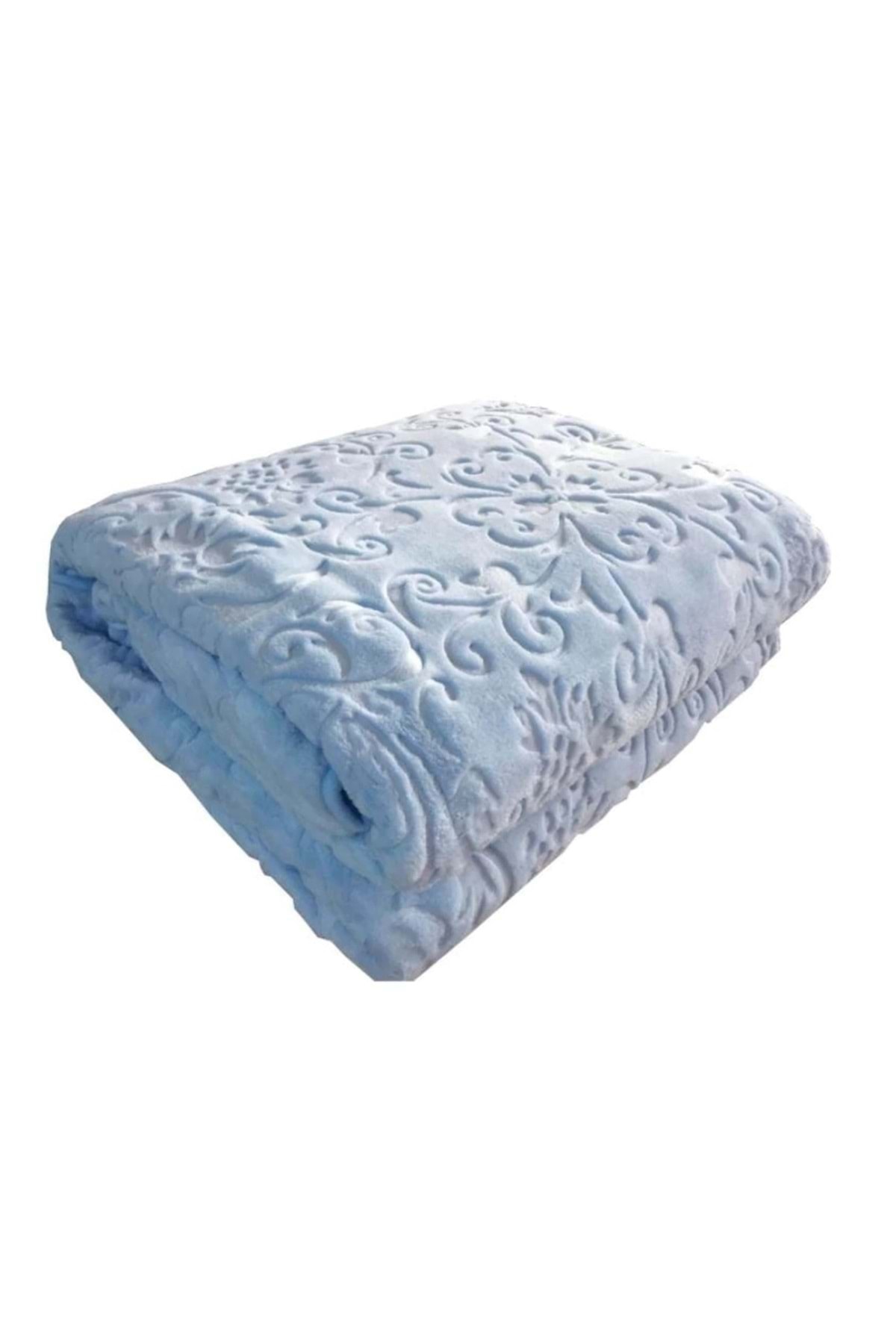 Özdilek Trendy Embos Çift Kişilik Battaniye (220x240)-mavi