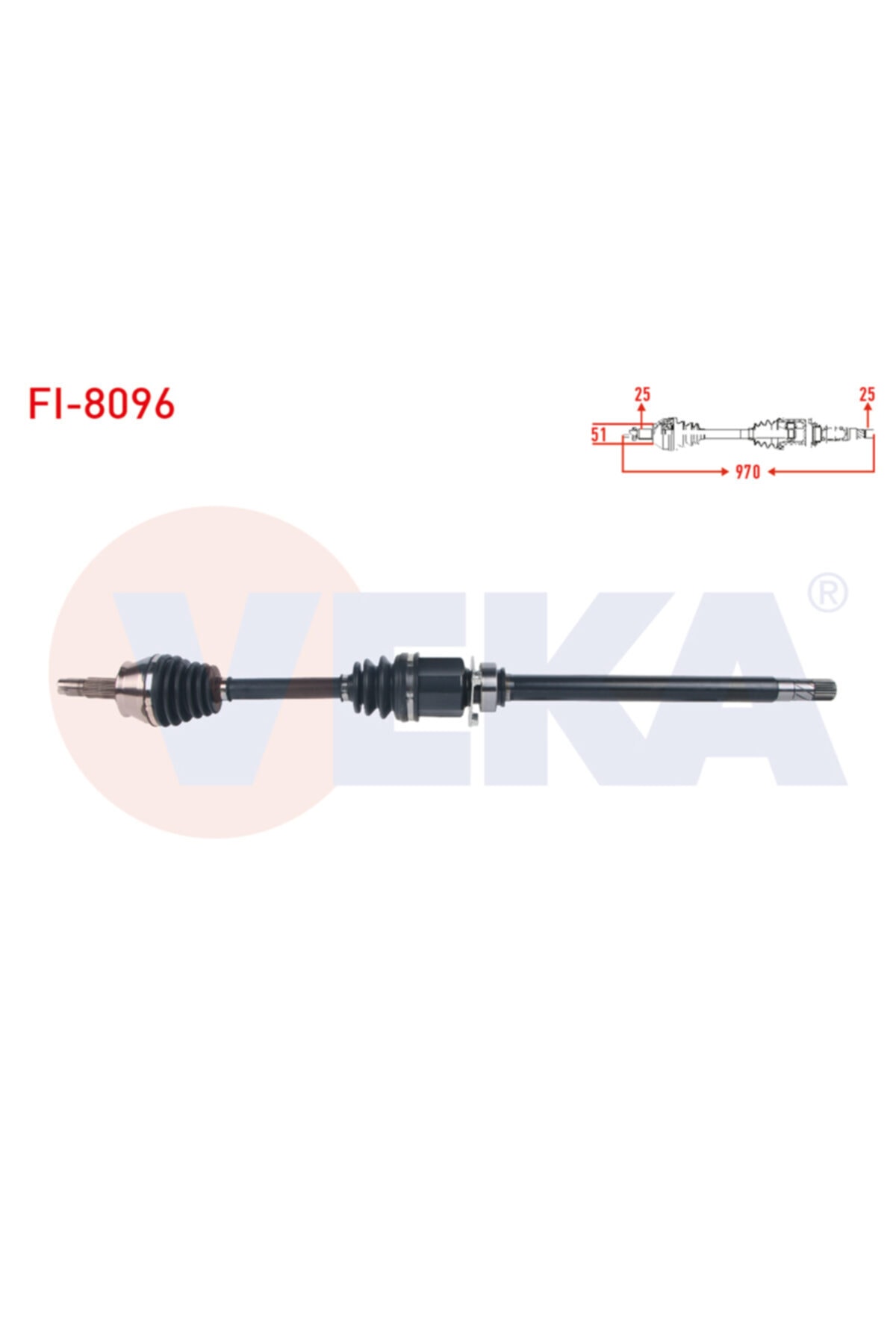ünlü oto Komple Aks Sag On Fıat Egea 1.4 T-jet M-t Uzunluk 970mm 2015-