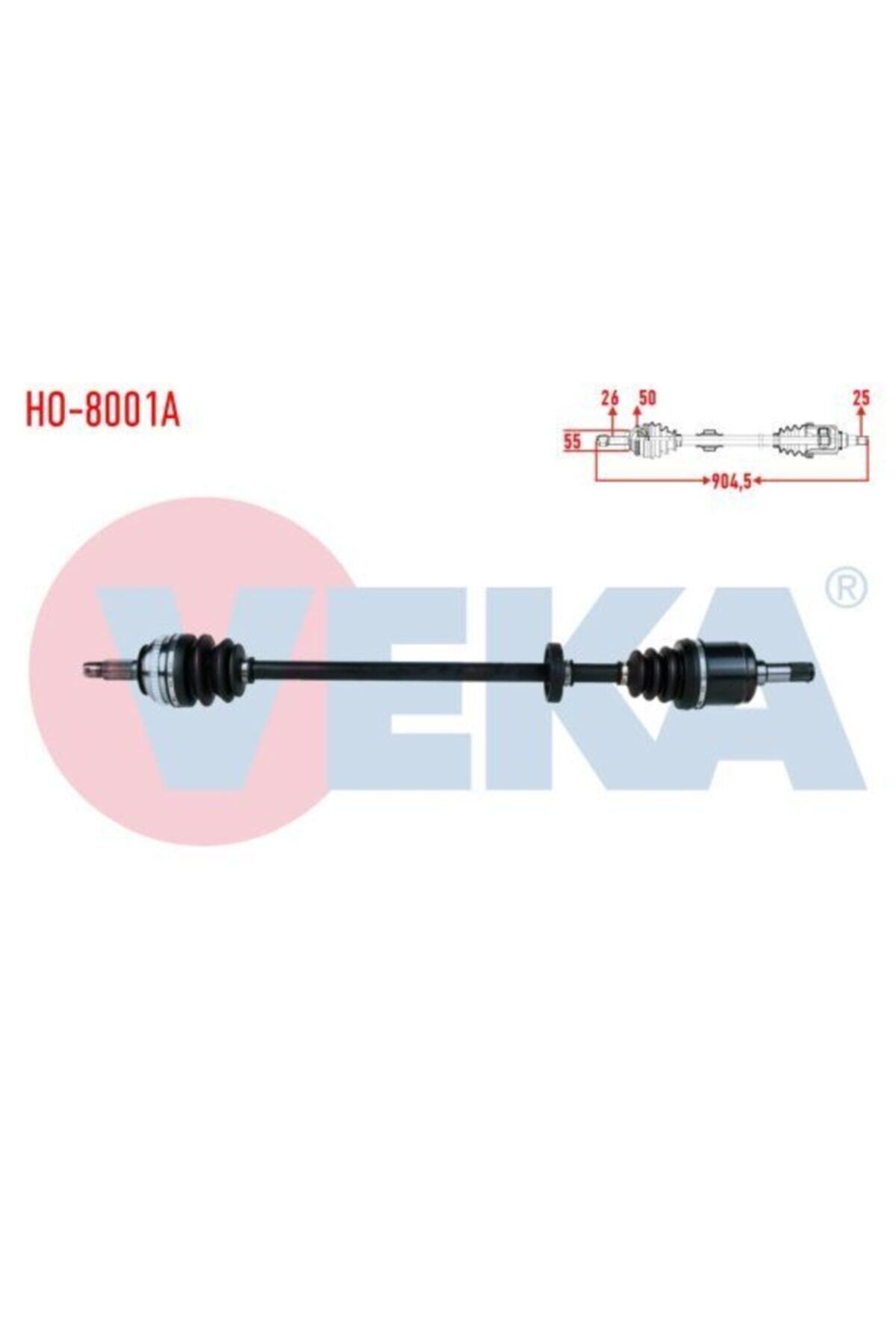 ünlü oto Komple Aks Sol On Honda Cıvıc V 1.5i Abslı 50 Dıs Uzunluk 904,5mm 1992-1995
