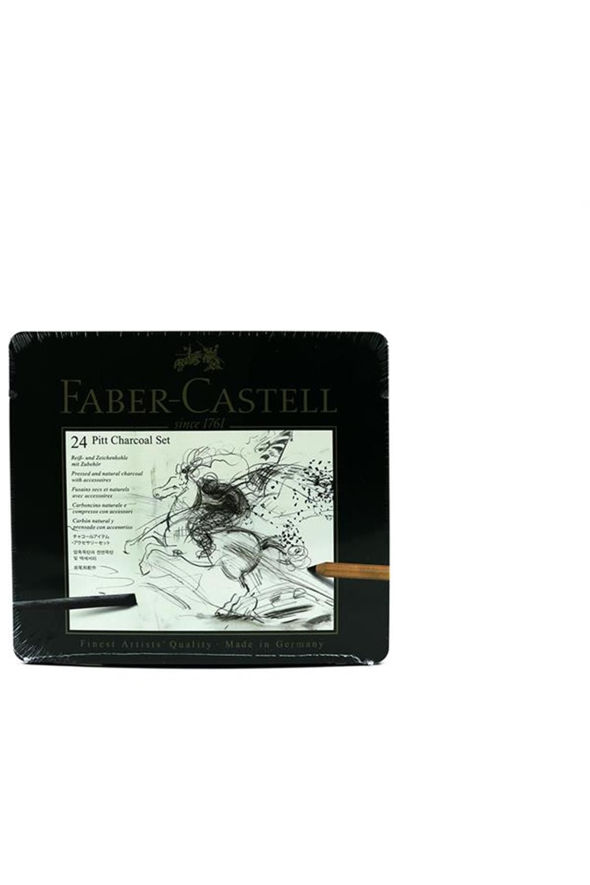 Faber Castell Pıtt Monochrome Işlenmiş Kömür Seti 112978