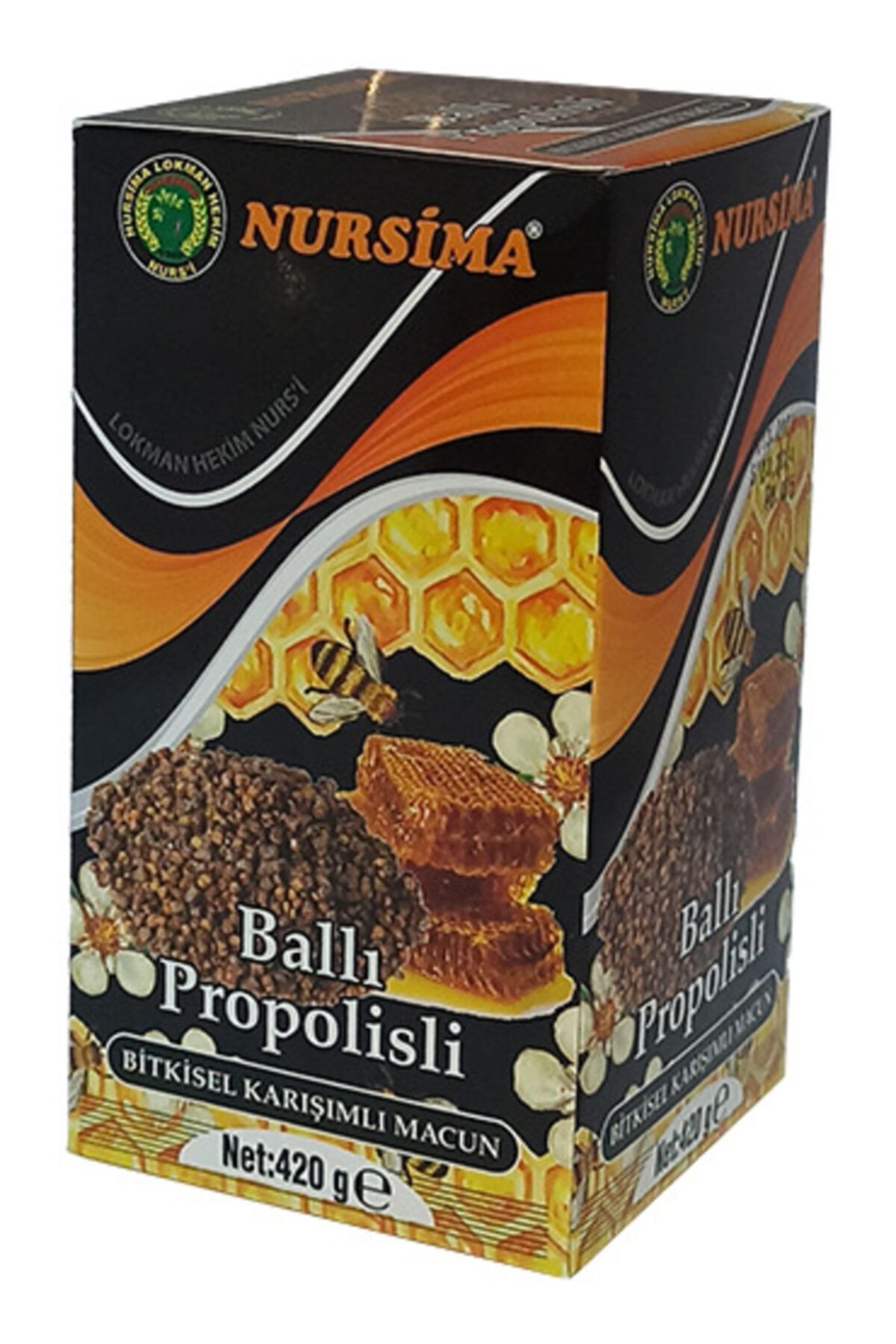 Nursima Ballı Propolisli Bitkisel Karışımlı Macun 420 gr