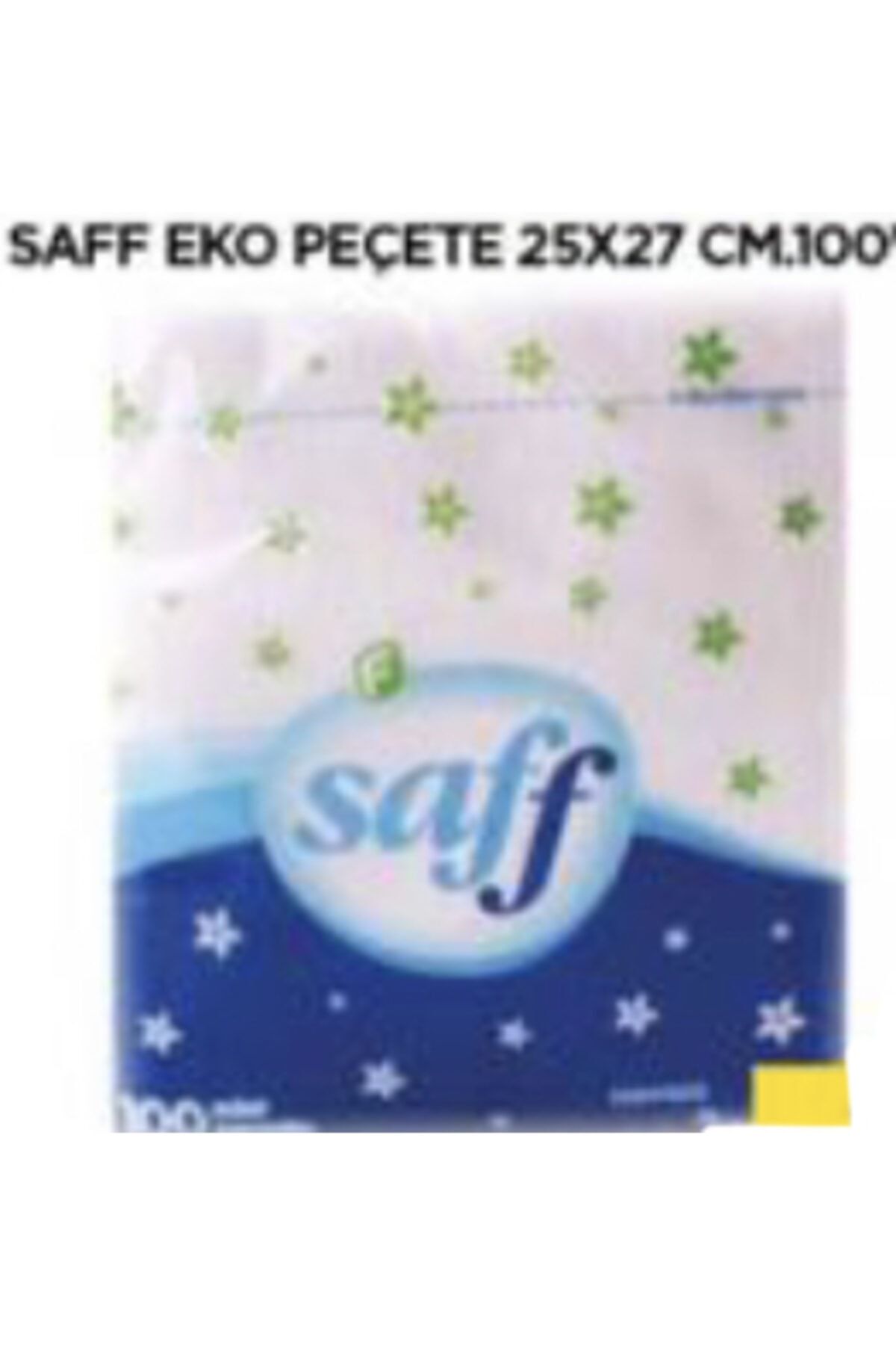 Saff Beyaz Peçete 25x26,5 Cm   48 Adet