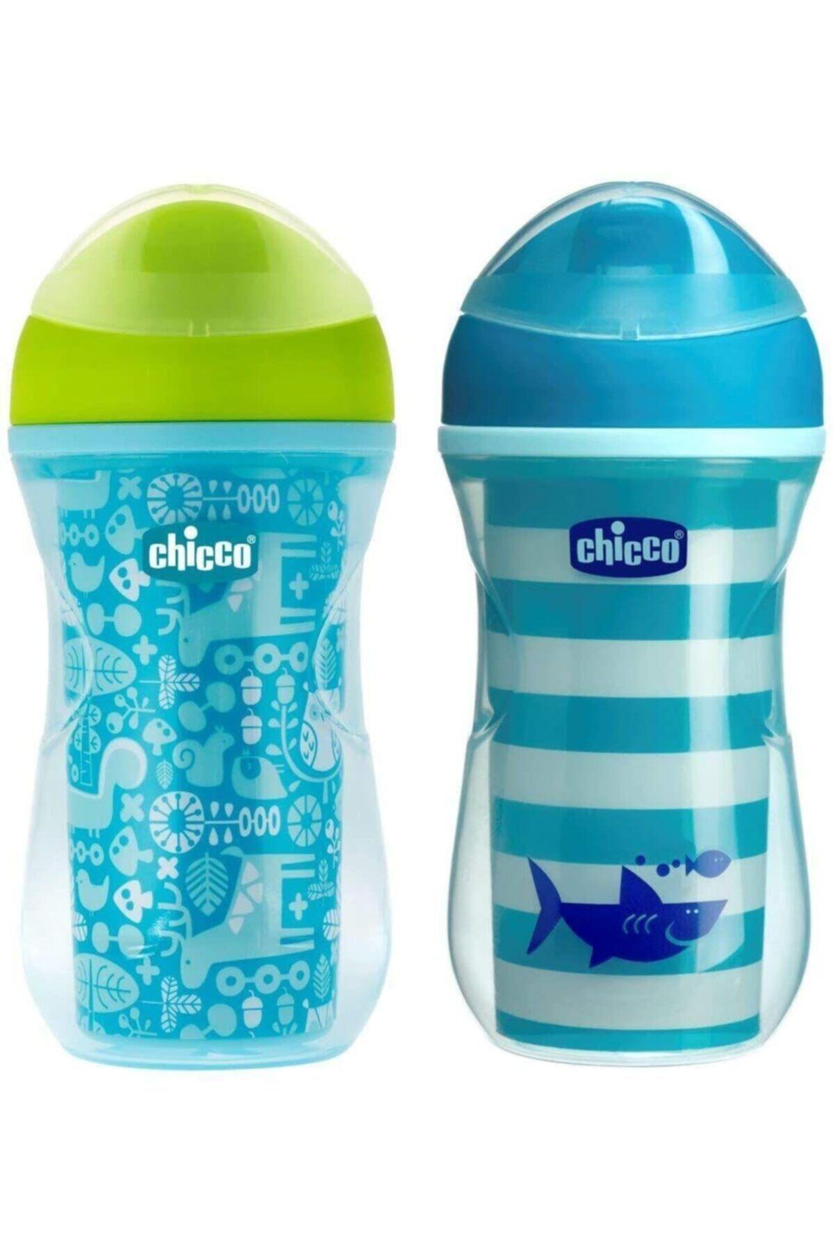 Chicco Yeşil Renkli Isı Yalıtımlı Aktif Bardak 14 Ay+