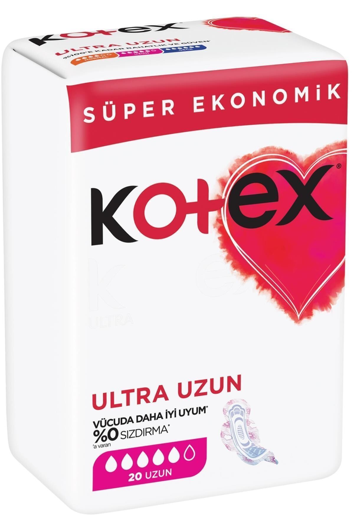 Kotex Marka: Ultra Ped Süper Ekonomik Uzun 20'li Kategori: Günlük Ped