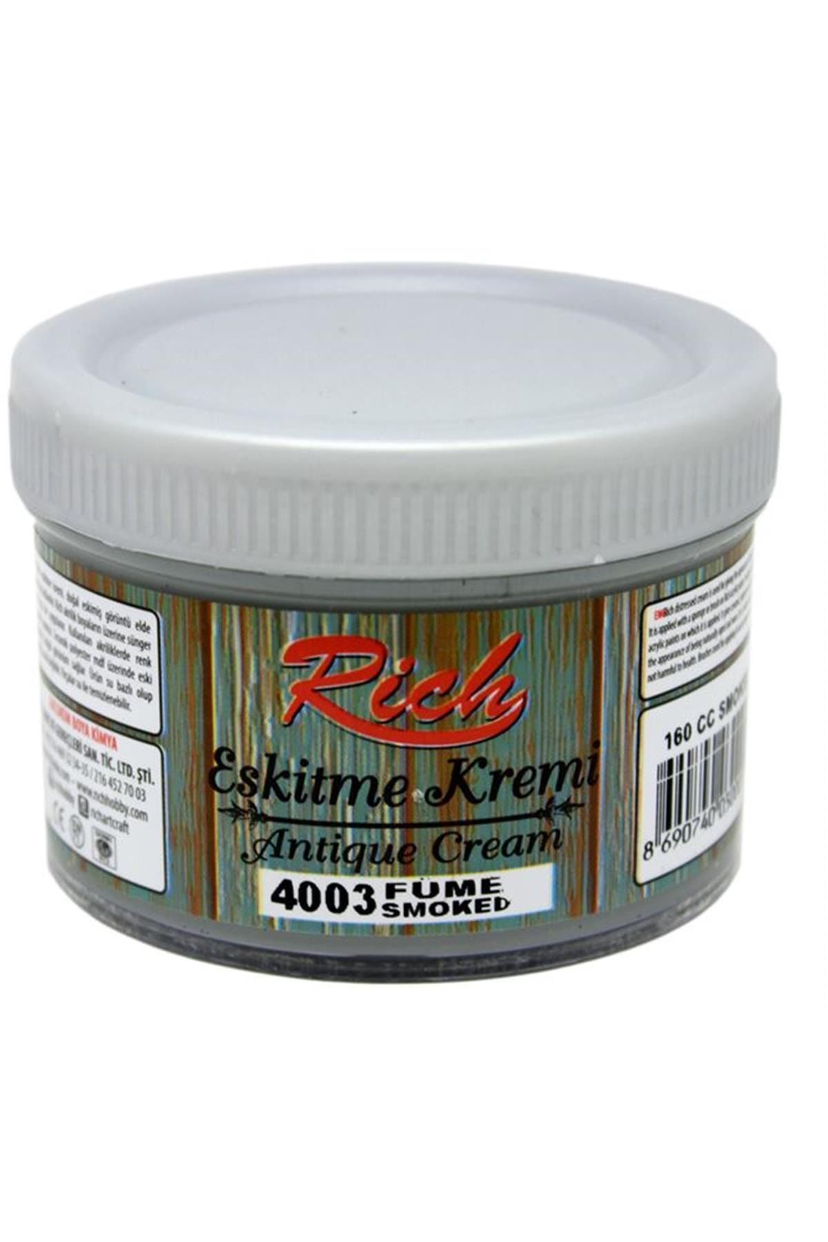 Rich Eskitme Kremi 4003 Füme 160 Cc Kategori: Ebru Seti