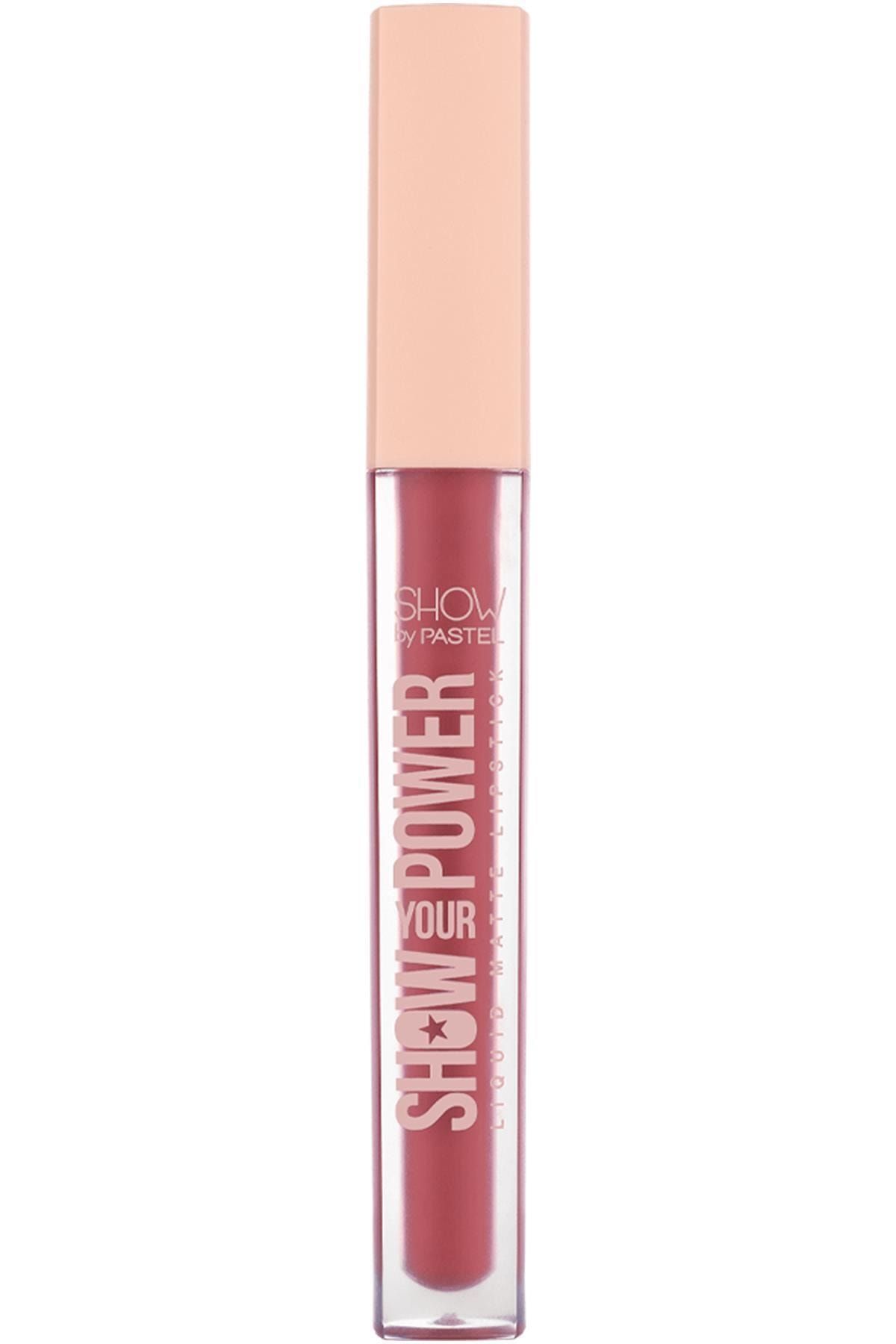 ASMEYAL Marka: Show Your Power Liquid Lipstick No: 605 Kategori: Dudak Parlatıcısı