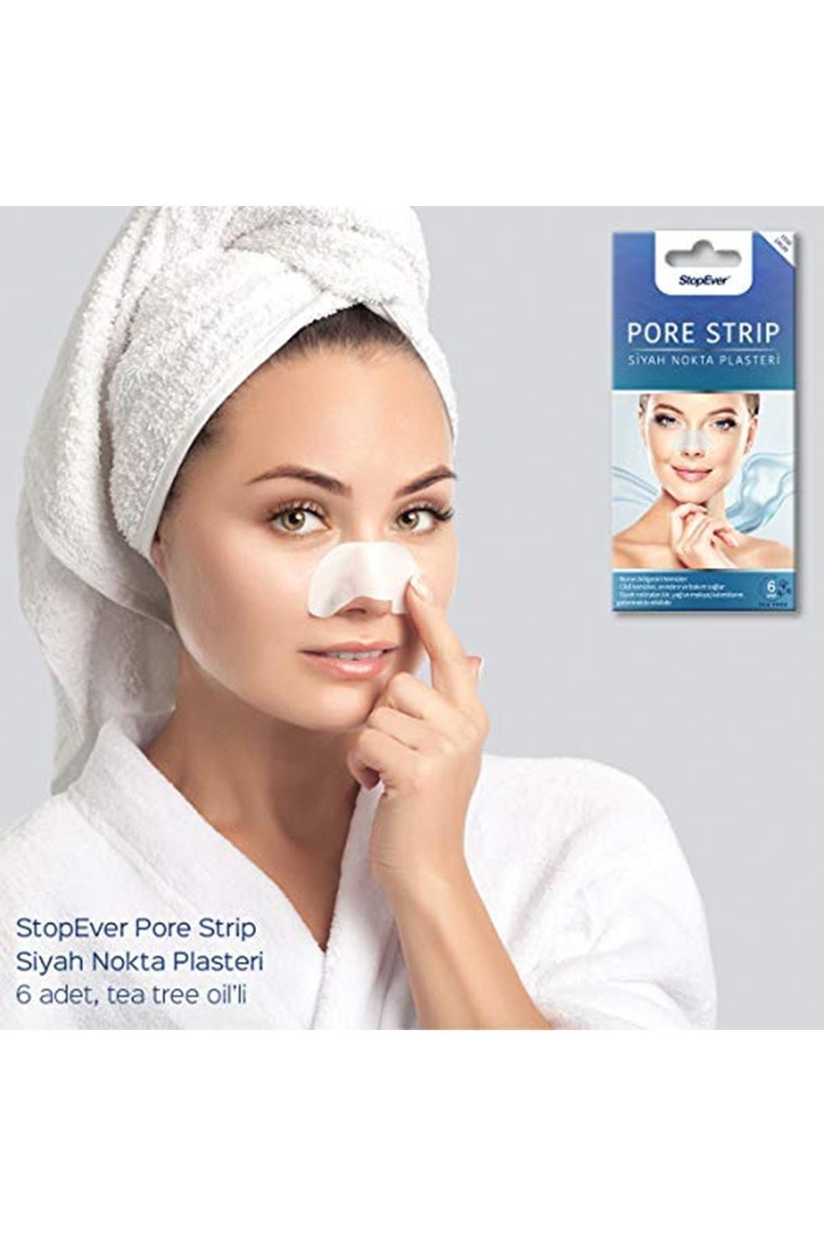 StopEver Pore Strip Siyah Nokta Burun Plasteri