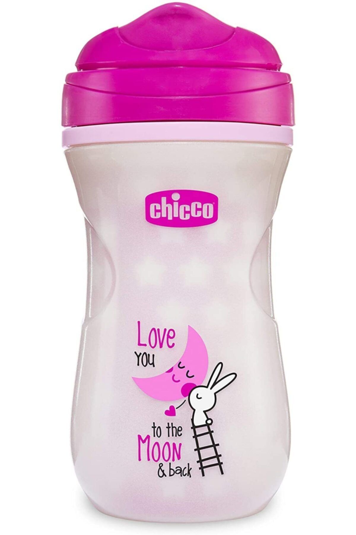 Chicco Pembe Renkli Karanlıkta Parlayan Bardak 14+