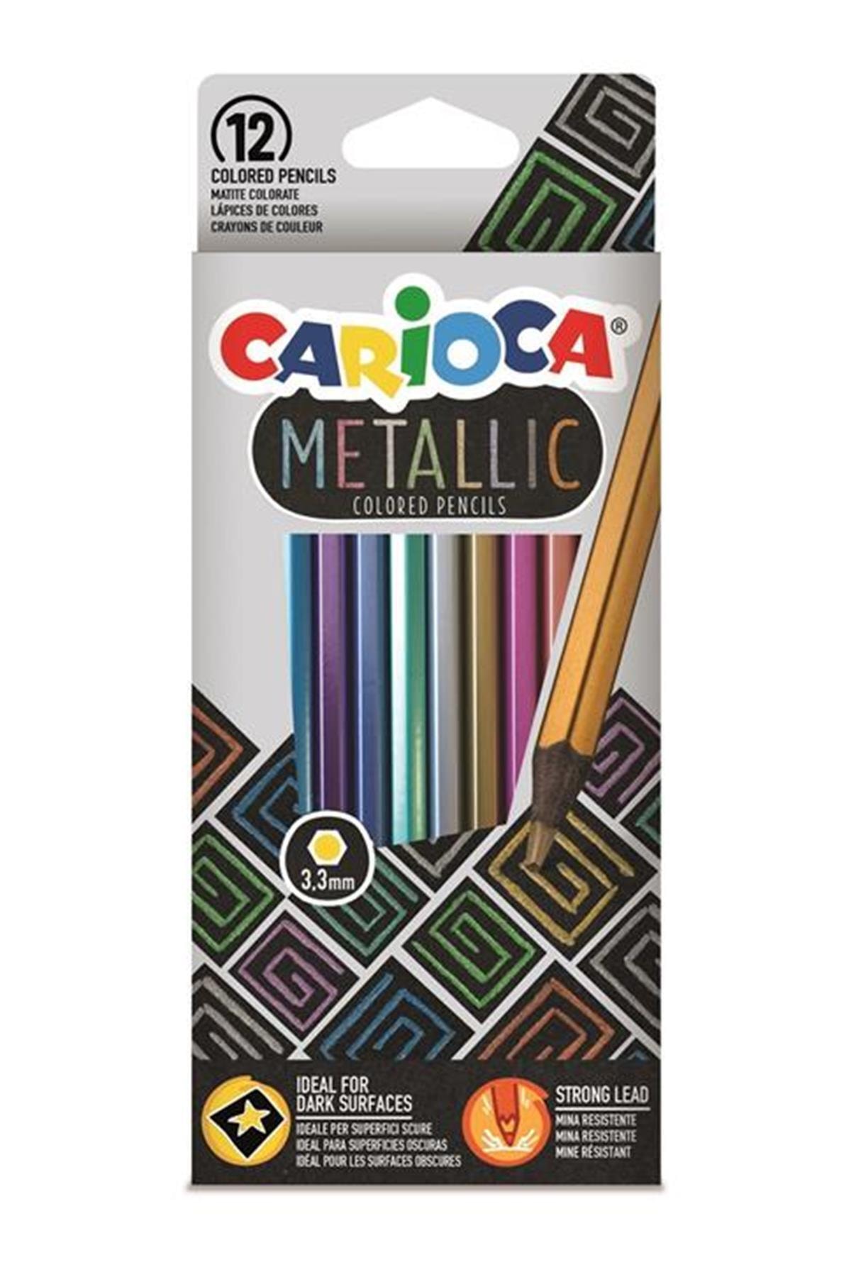 ASMEYAL Lino Carioca 12 Renk Metalik Kuru Boya 43164 Kategori: Kuru Boya Kalemi