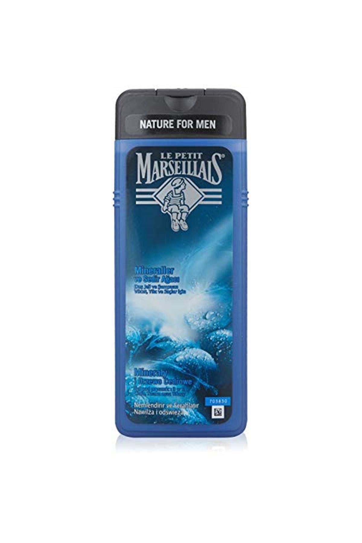 Le Petit Marseillais Duş Jeli Men Serisi Mineral Ve Sedir Ağacı 400 ml