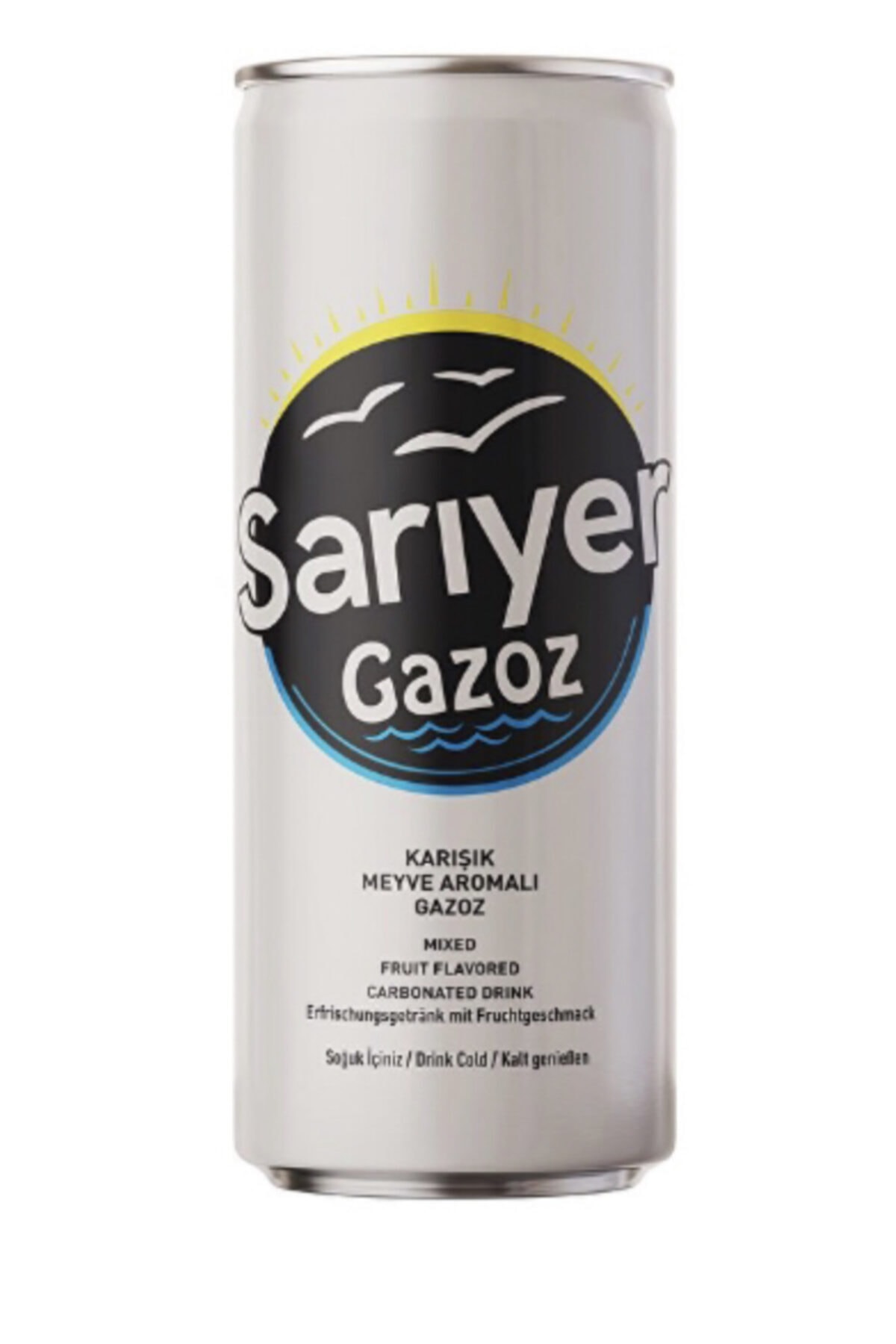 Sarıyer Gazoz Karışık Aromalı Gazoz 330 ml X 24'lü