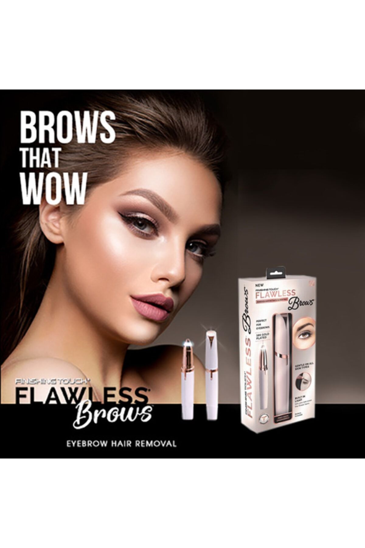 Mbois Flawless Brows Kaş Bıyık Tüy Epilasyon Aleti