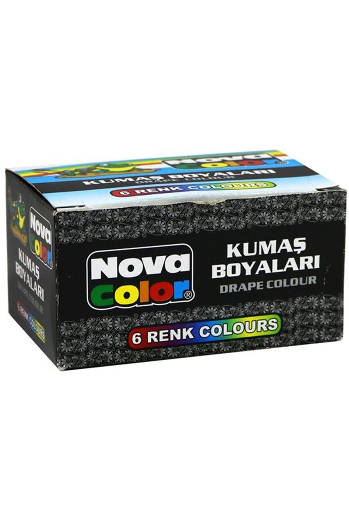Nova Kumaş Boyası 6lı Takım Nc-188