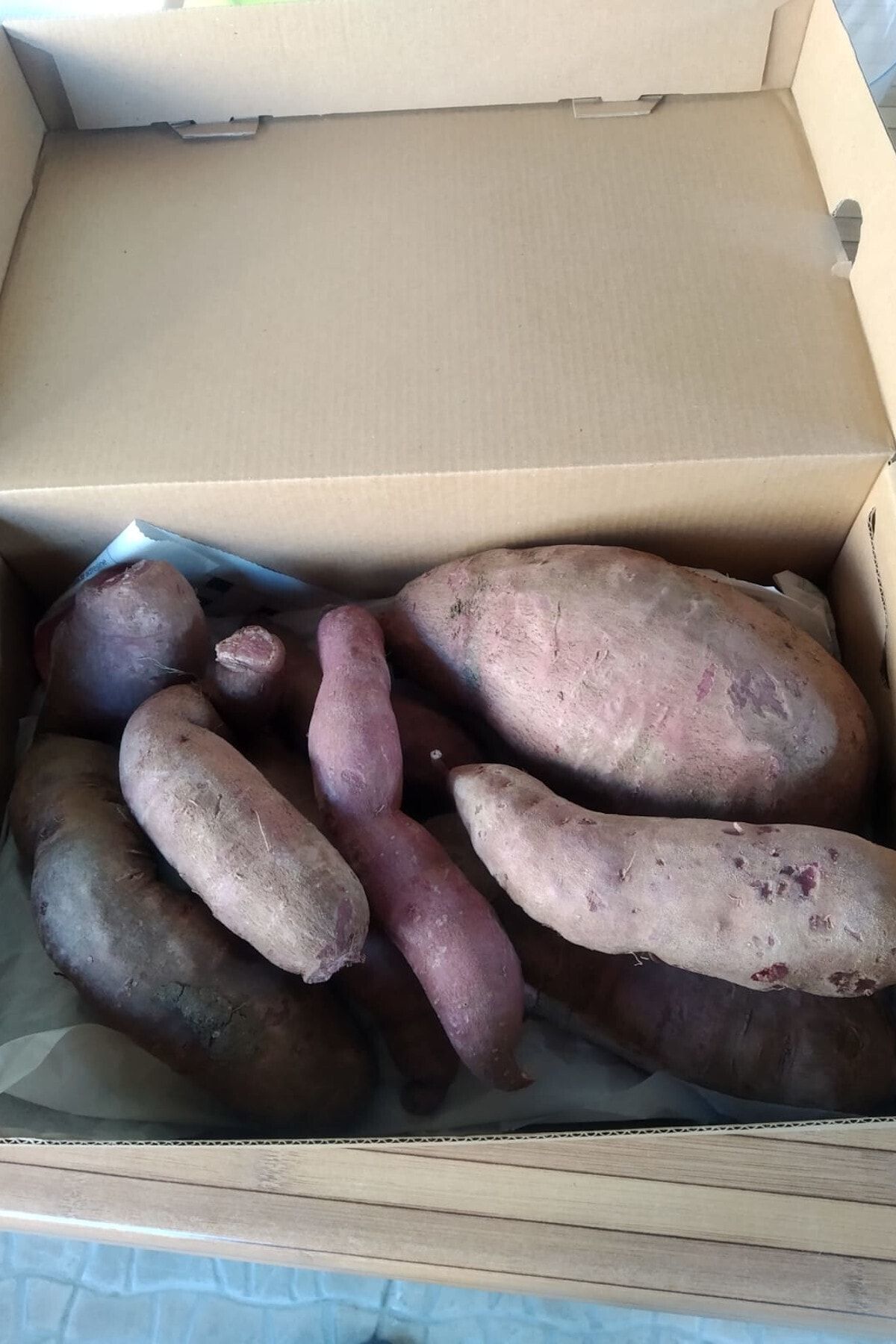 Datça Market Mor Patates - Tatlı Patates (20 Kg)